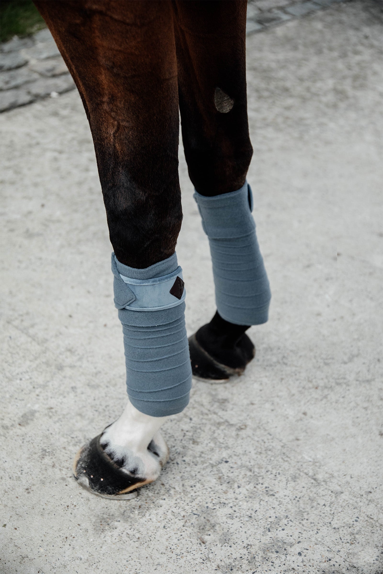 Kentucky Horsewear Velvet Polar Fleece Bandages Leg & Hoof Protection