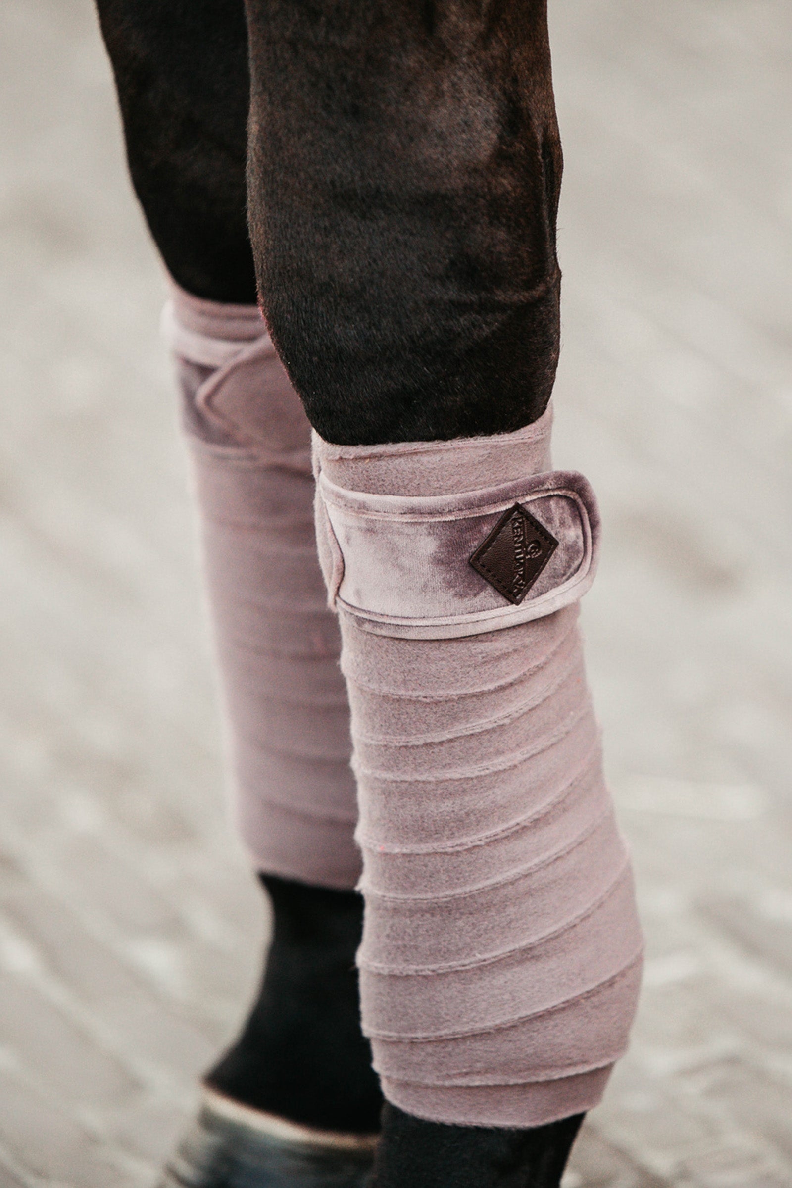 Kentucky Horsewear Velvet Polar Fleece Bandages Leg Protection & Hoof Protection for Horses