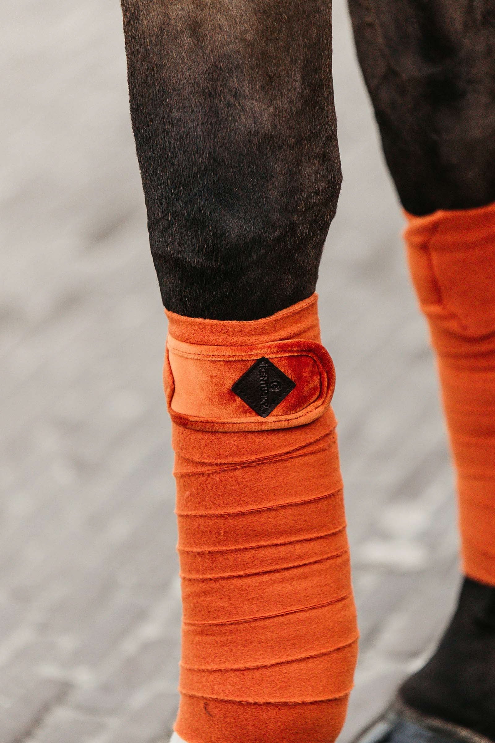 Kentucky Horsewear Velvet Polar Fleece Bandages Leg & Hoof Protection