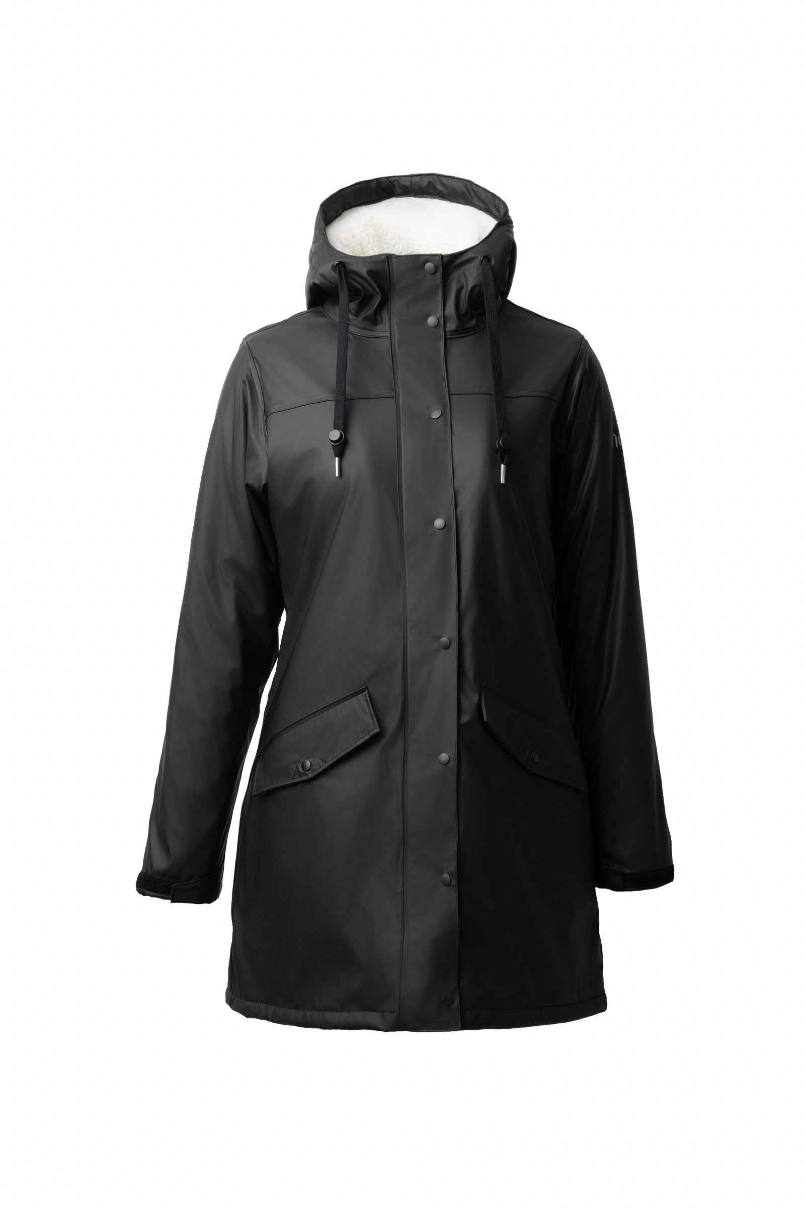 Horze Billie Women's PU Rain Riding Jacket with Fleece Women’s Riding Clothing