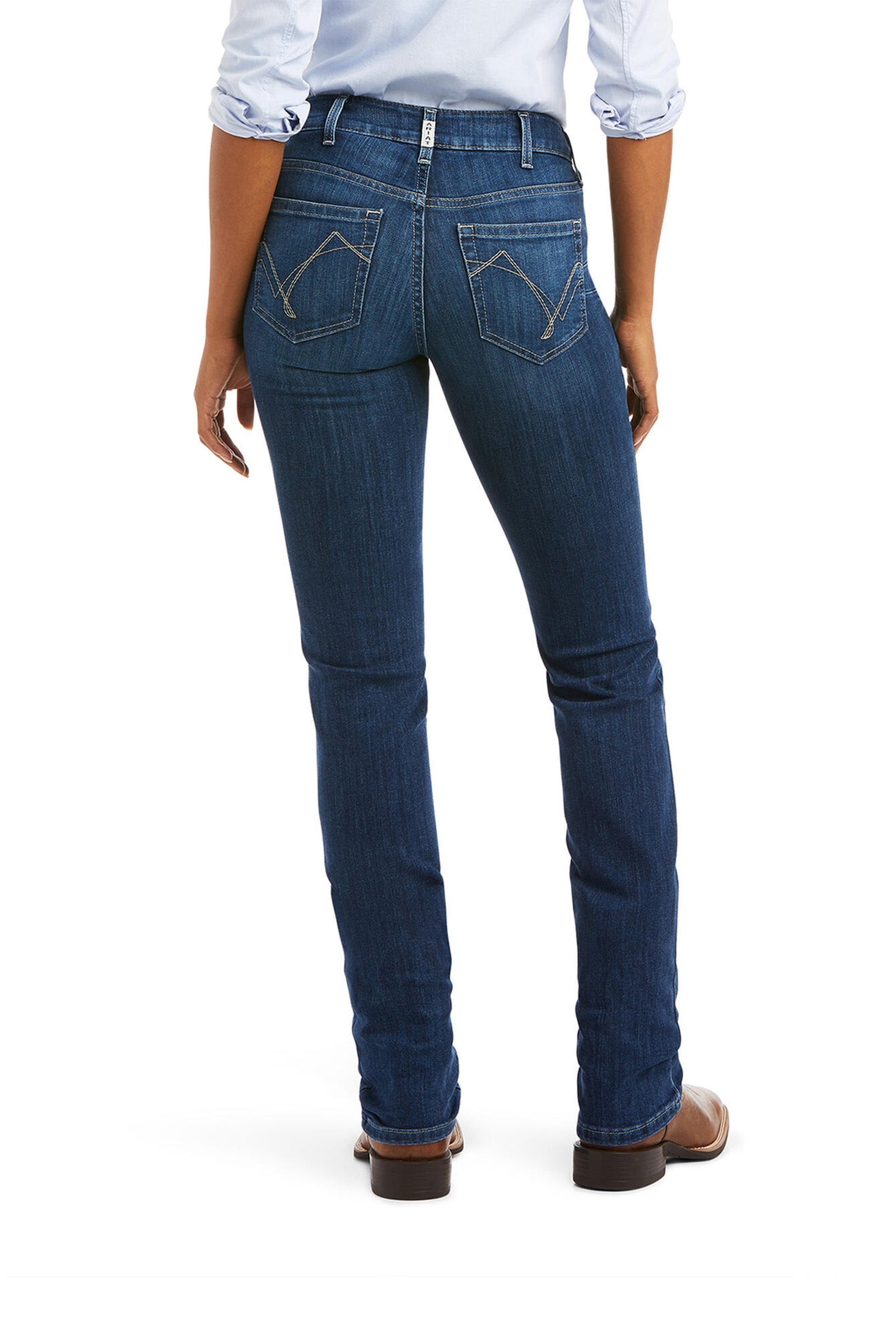 Ariat R.E.A.L. Perfect Rise Abby Straight Jeans Womens Breeches