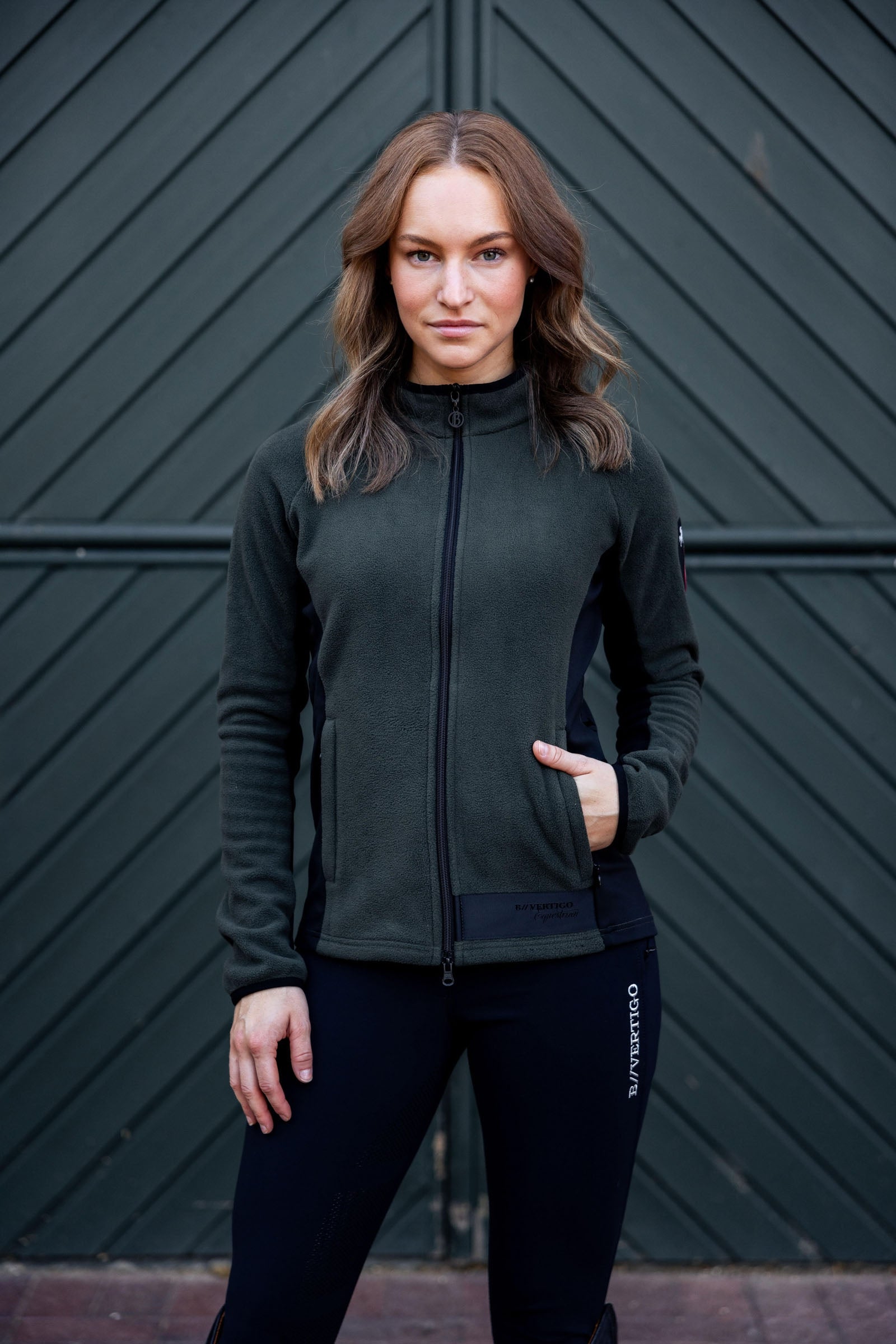 B Vertigo Cleo Women's Stretch Fleece Riding Riding Jacket Women’s Riding Clothing