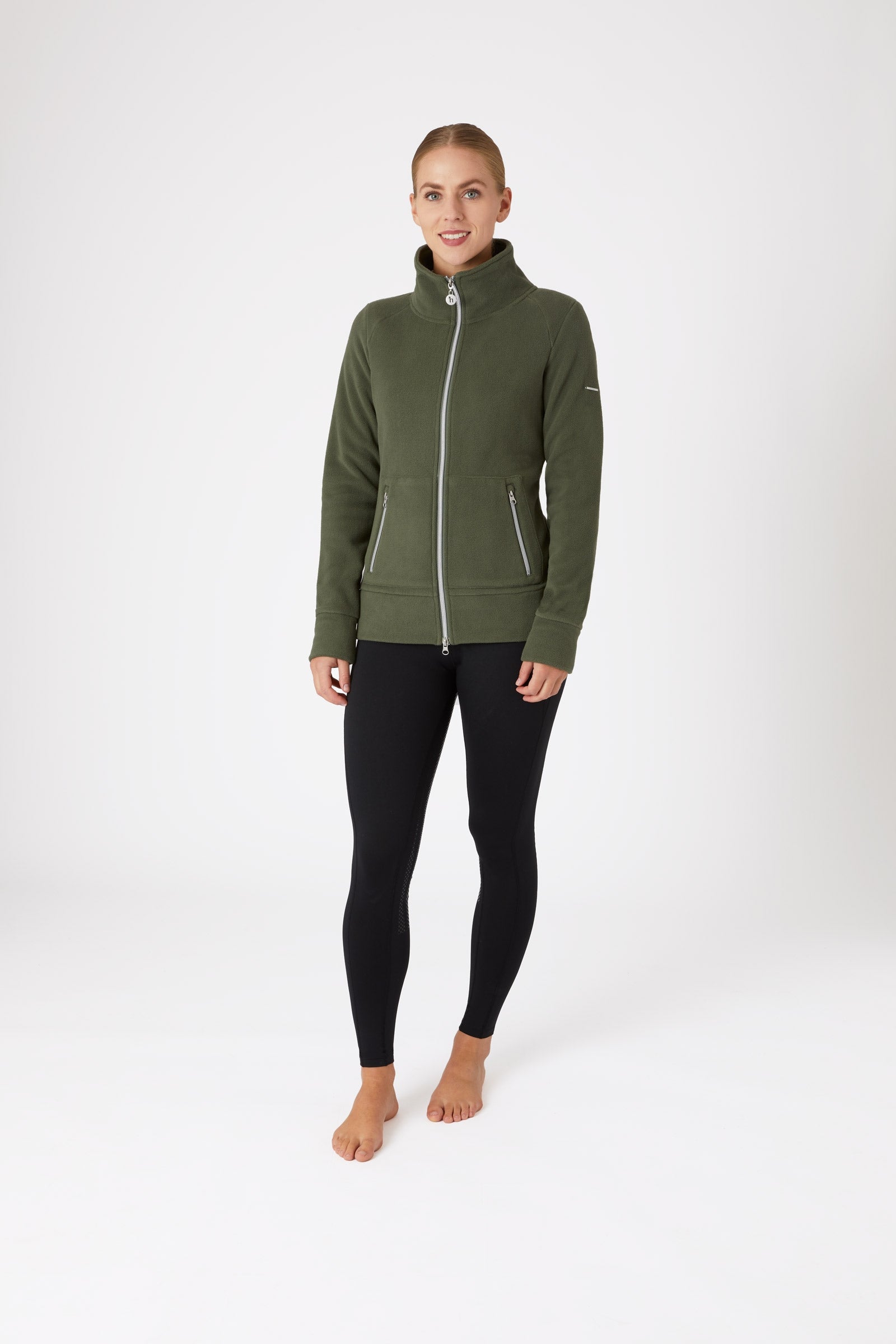 Horze Ellie Women's Fleece Riding Riding Jacket Women’s Riding Clothing