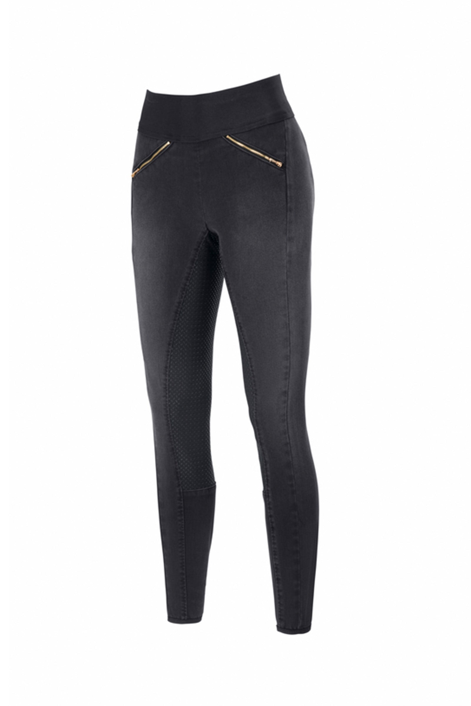 Pikeur Rosa Women's Full Grip Denim Riding Tights Womens Breeches