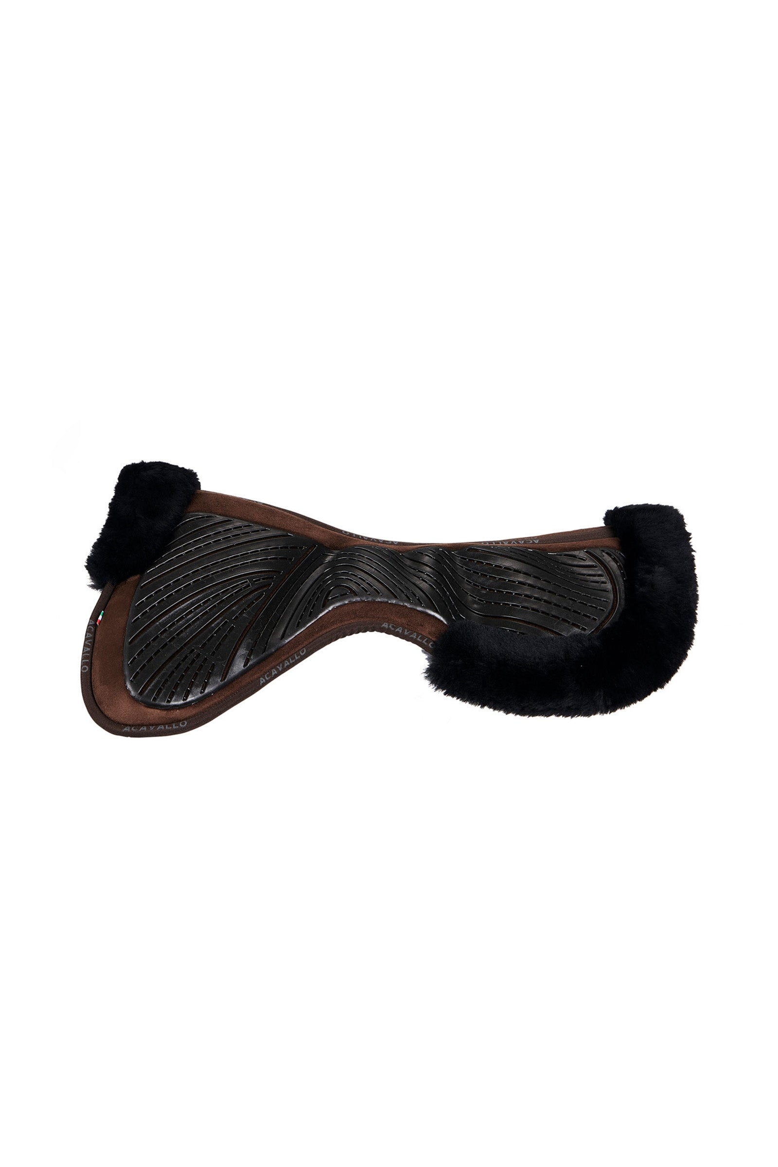 Acavallo Close Contact Gel & Memory Foam Half Pad with Sheepskin Saddle Pads