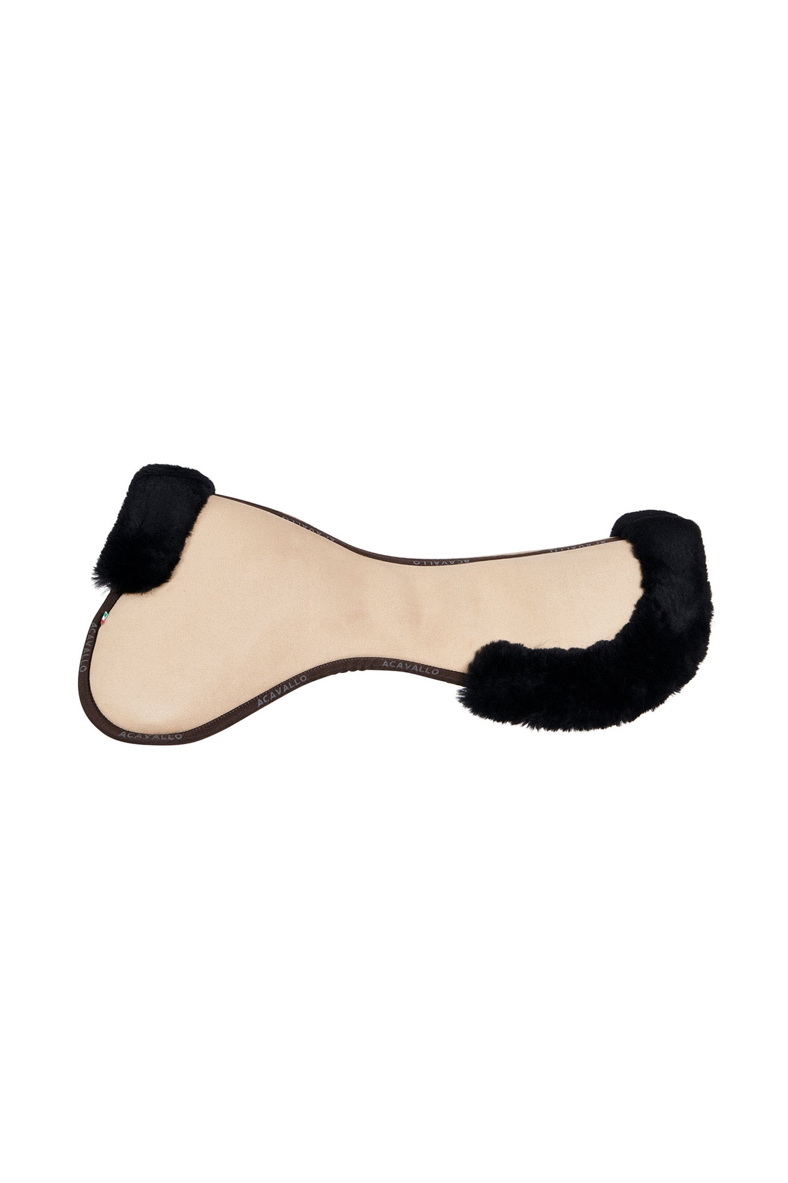 Acavallo Close Contact Memory Foam Halfpad with Sheepskin Saddle Pads