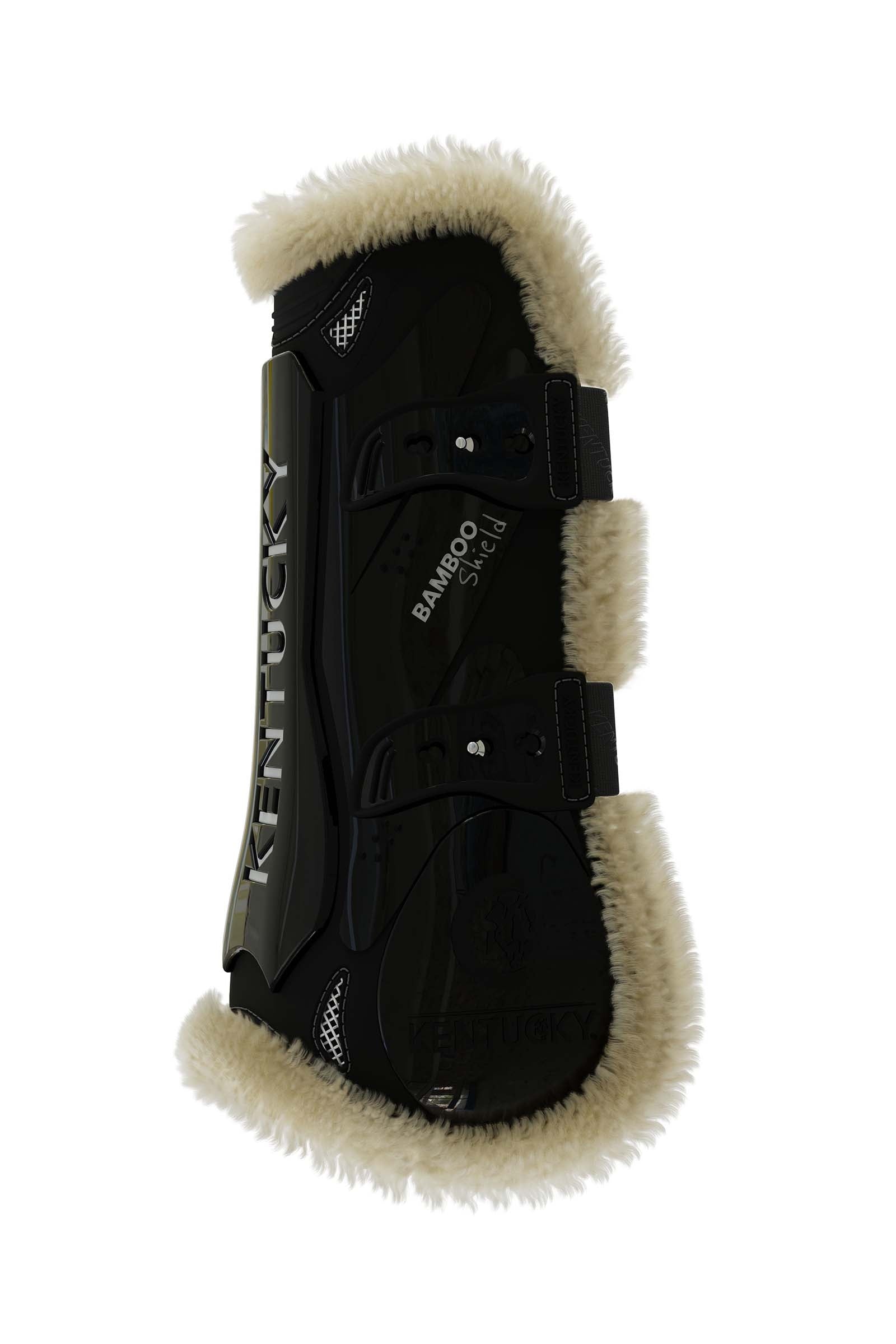 Kentucky Horsewear Vegan Sheepskin Bamboo Elastic Tendon Boots Leg & Hoof Protection