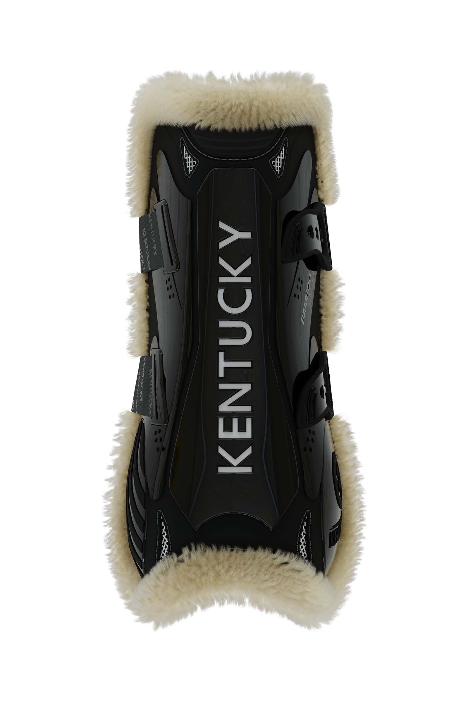 Kentucky Horsewear Vegan Sheepskin Bamboo Elastic Tendon Boots Leg & Hoof Protection