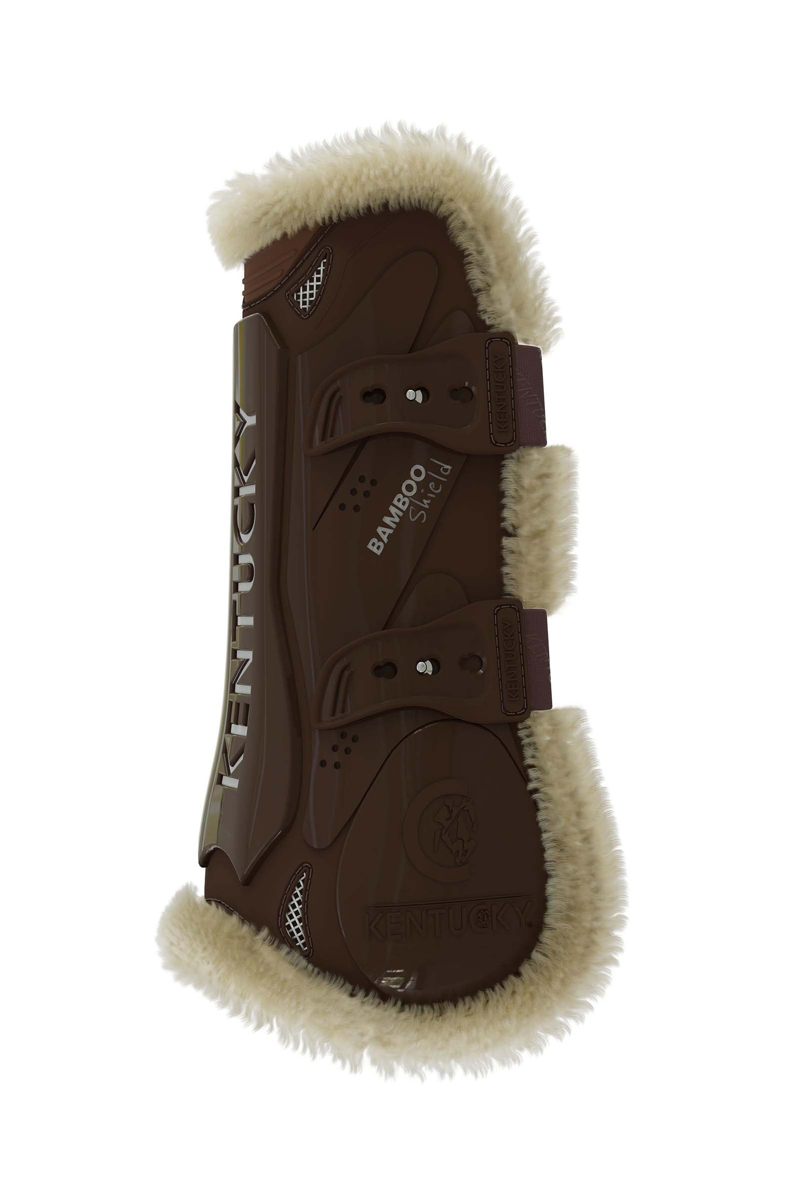 Kentucky Horsewear Vegan Sheepskin Bamboo Elastic Tendon Boots Leg & Hoof Protection