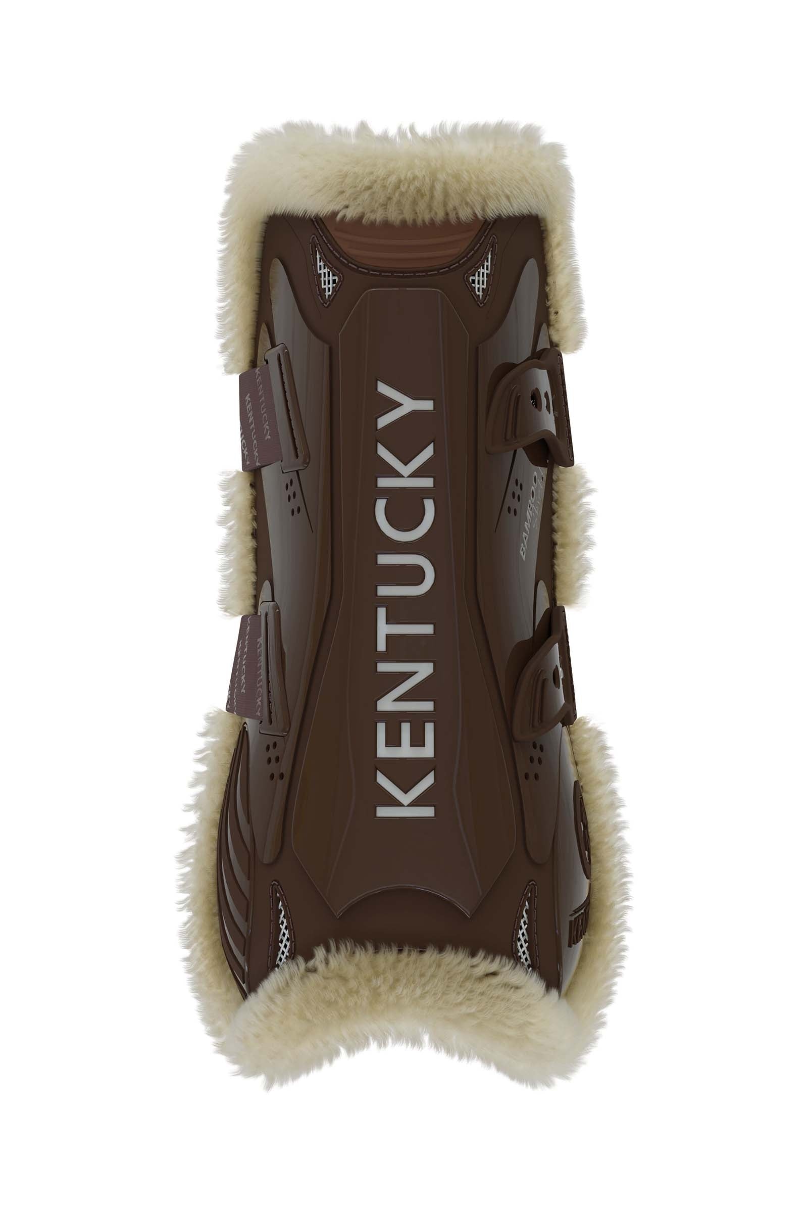 Kentucky Horsewear Vegan Sheepskin Bamboo Elastic Tendon Boots Leg & Hoof Protection