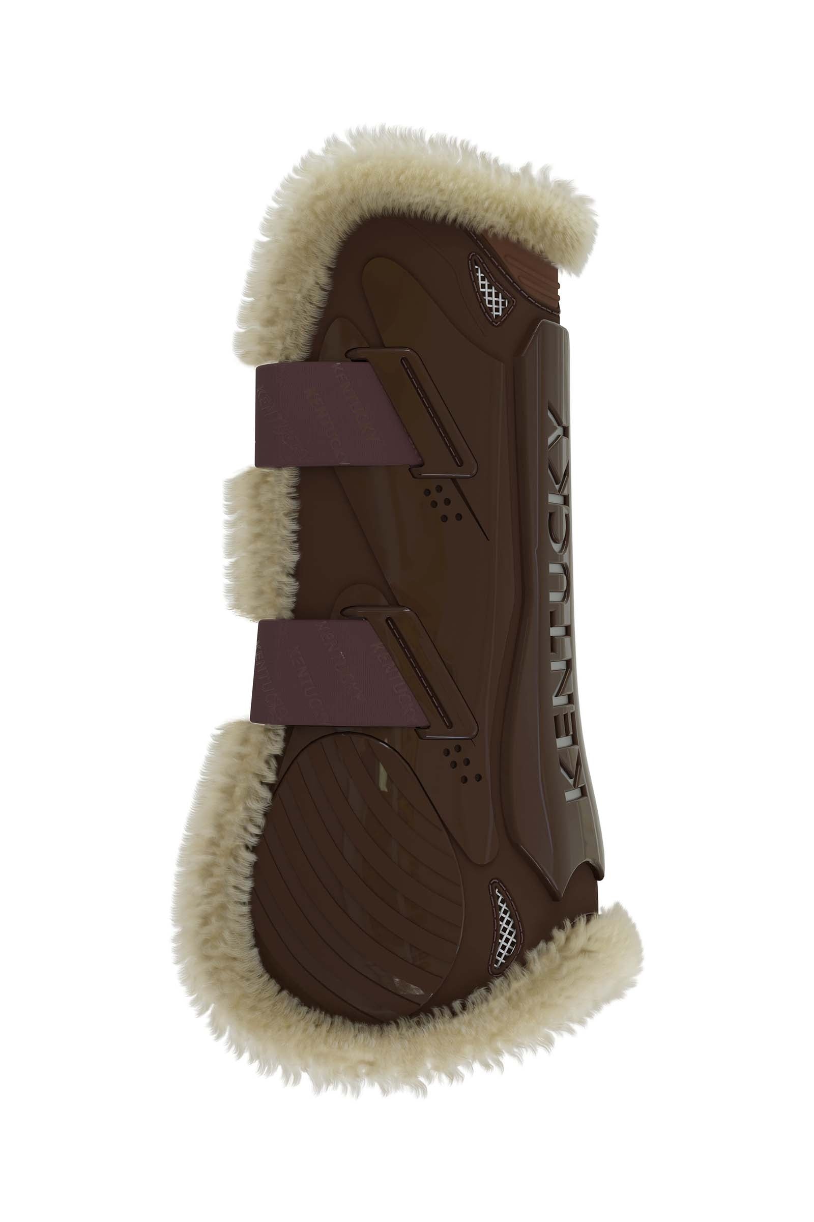 Kentucky Horsewear Vegan Sheepskin Bamboo Elastic Tendon Boots Leg & Hoof Protection