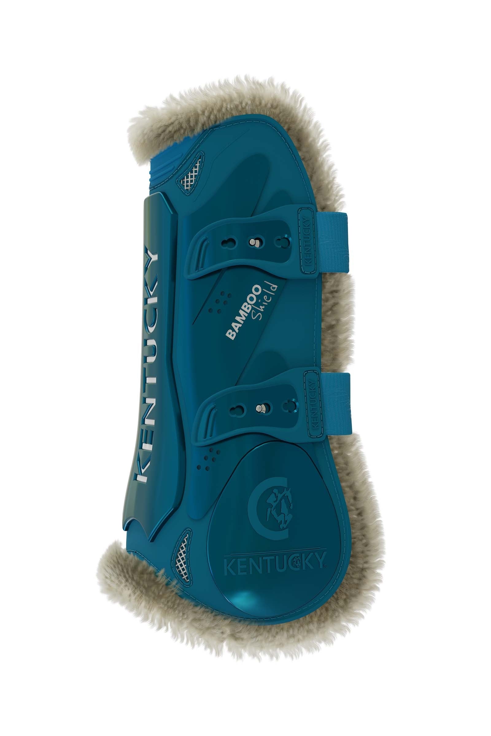 Kentucky Horsewear Vegan Sheepskin Bamboo Elastic Tendon Boots Leg & Hoof Protection