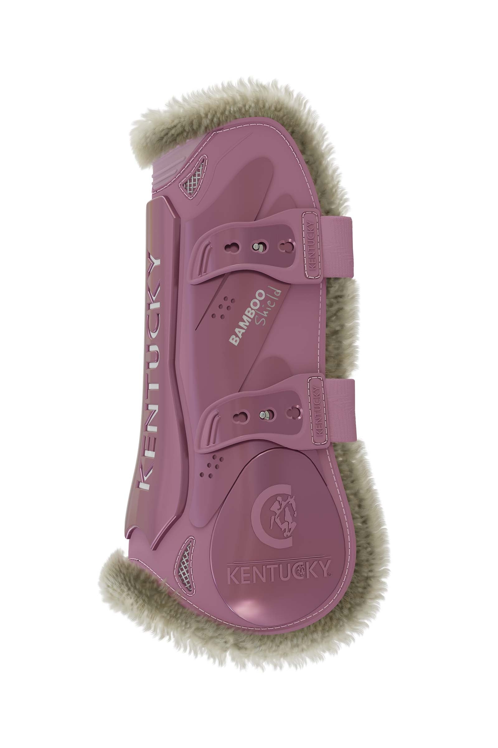 Kentucky Horsewear Vegan Sheepskin Bamboo Elastic Tendon Boots Leg & Hoof Protection