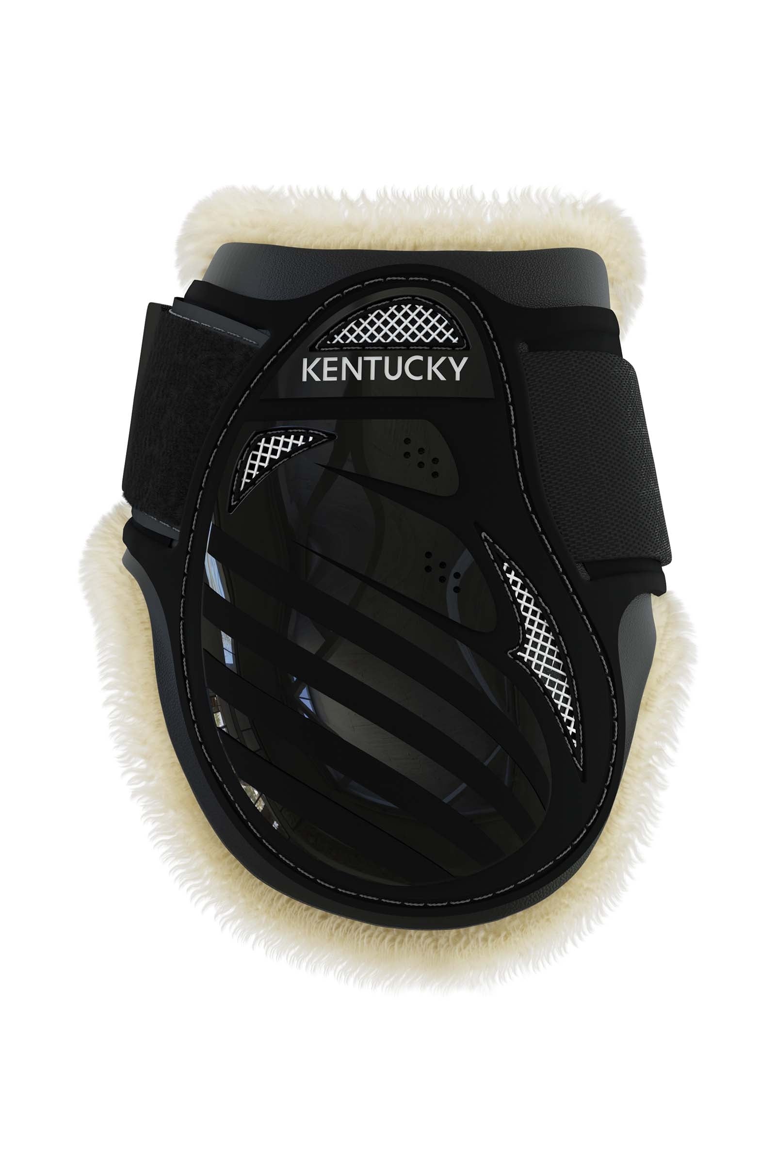 Kentucky Horsewear Vegan Sheepskin Young Horse Fetlock Boots Leg & Hoof Protection