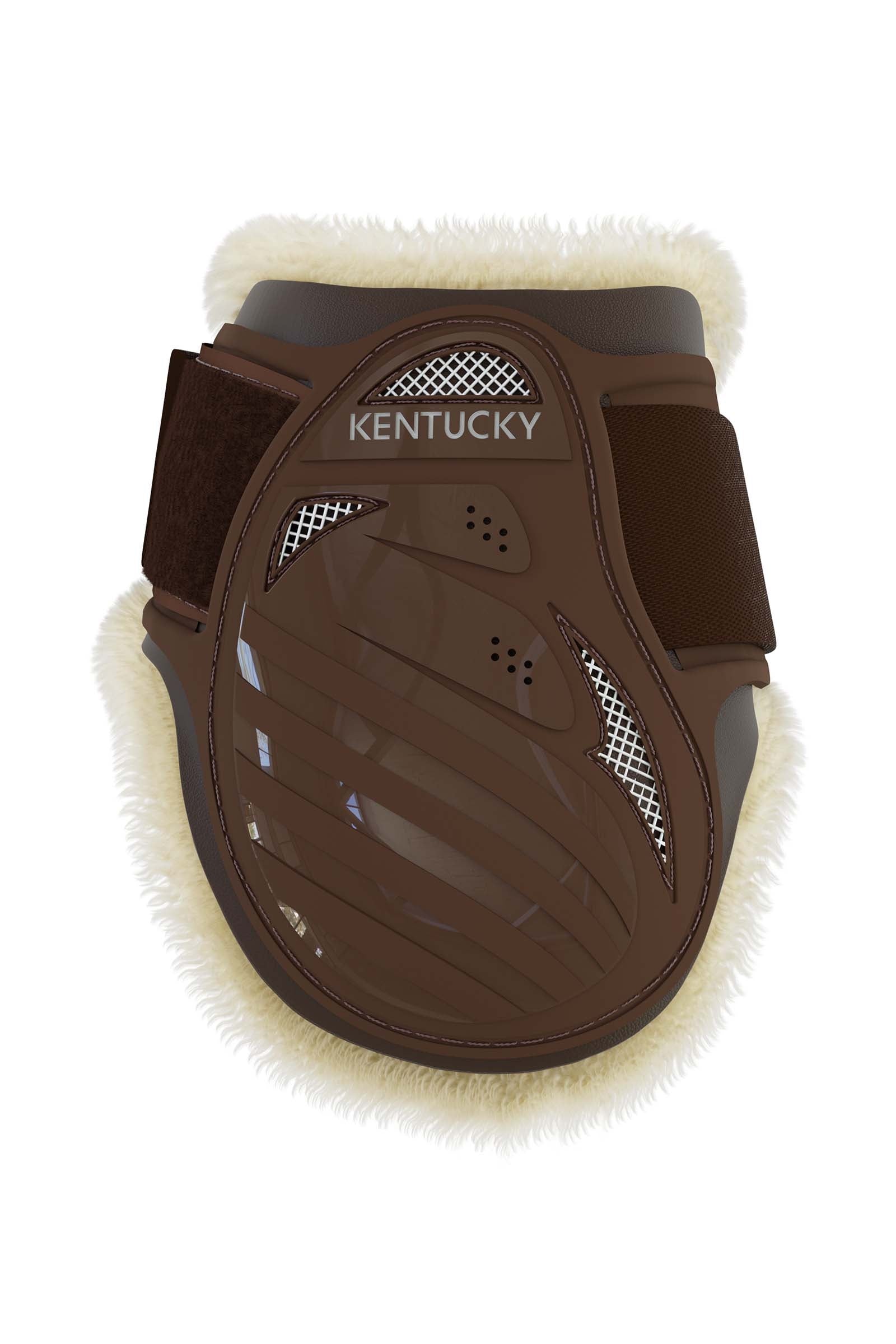 Kentucky Horsewear Vegan Sheepskin Young Horse Fetlock Boots Leg & Hoof Protection