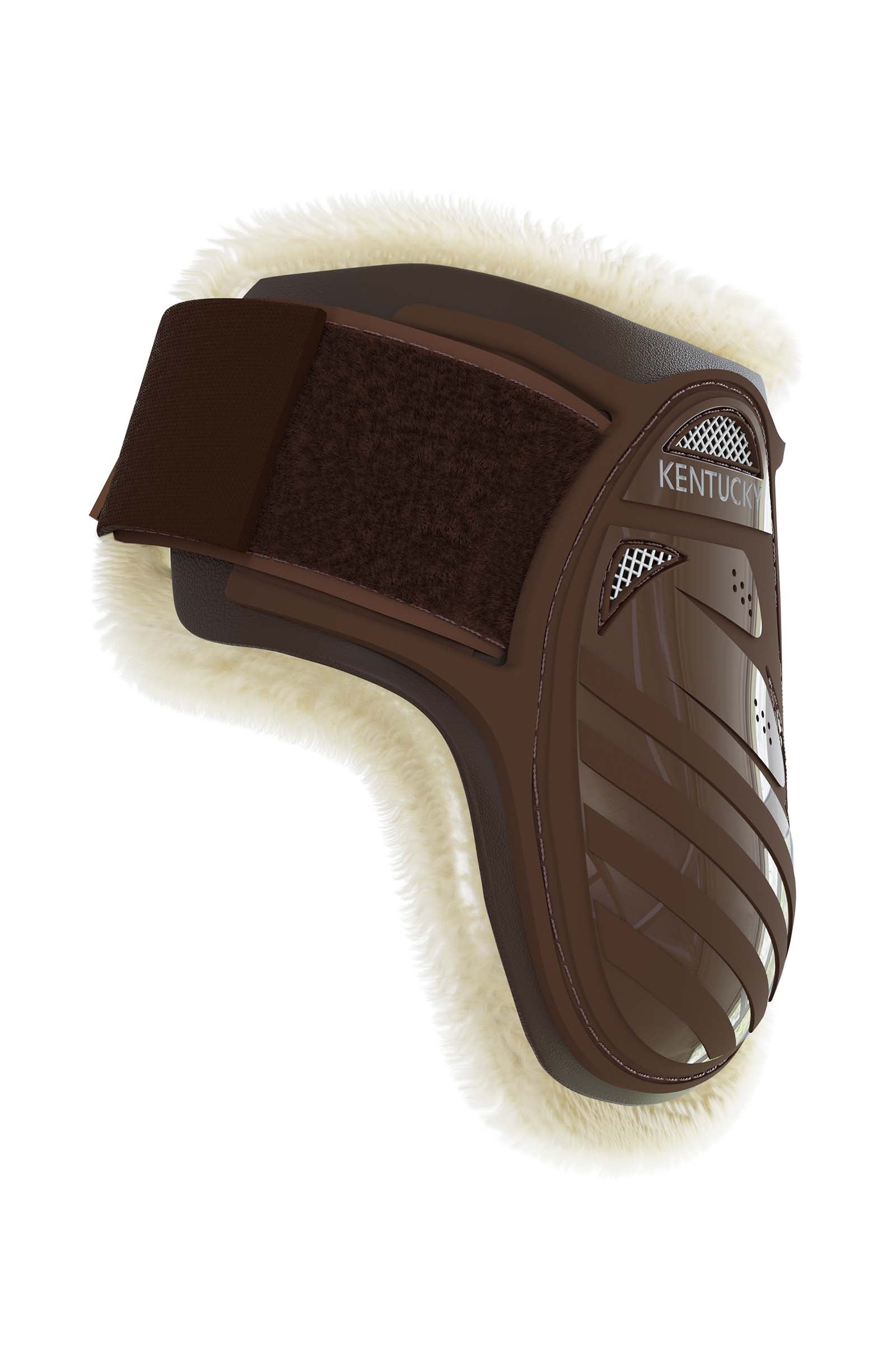 Kentucky Horsewear Vegan Sheepskin Young Horse Fetlock Boots Leg & Hoof Protection