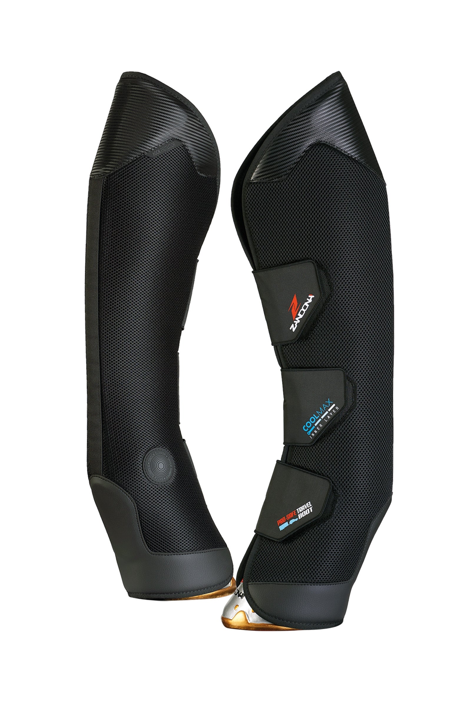 Zandona Pro Safe Travel Boots Rear Leg & Hoof Protection