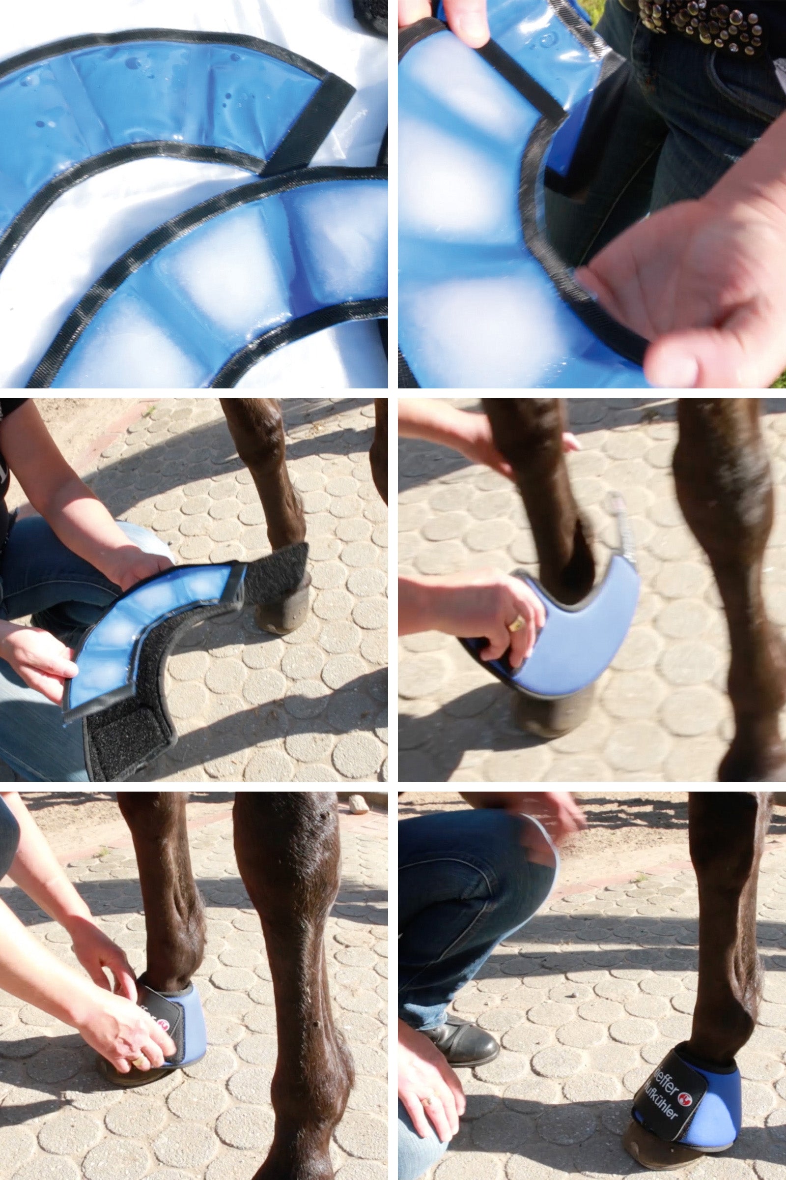Kieffer Cooling Bell Boot Leg & Hoof Protection