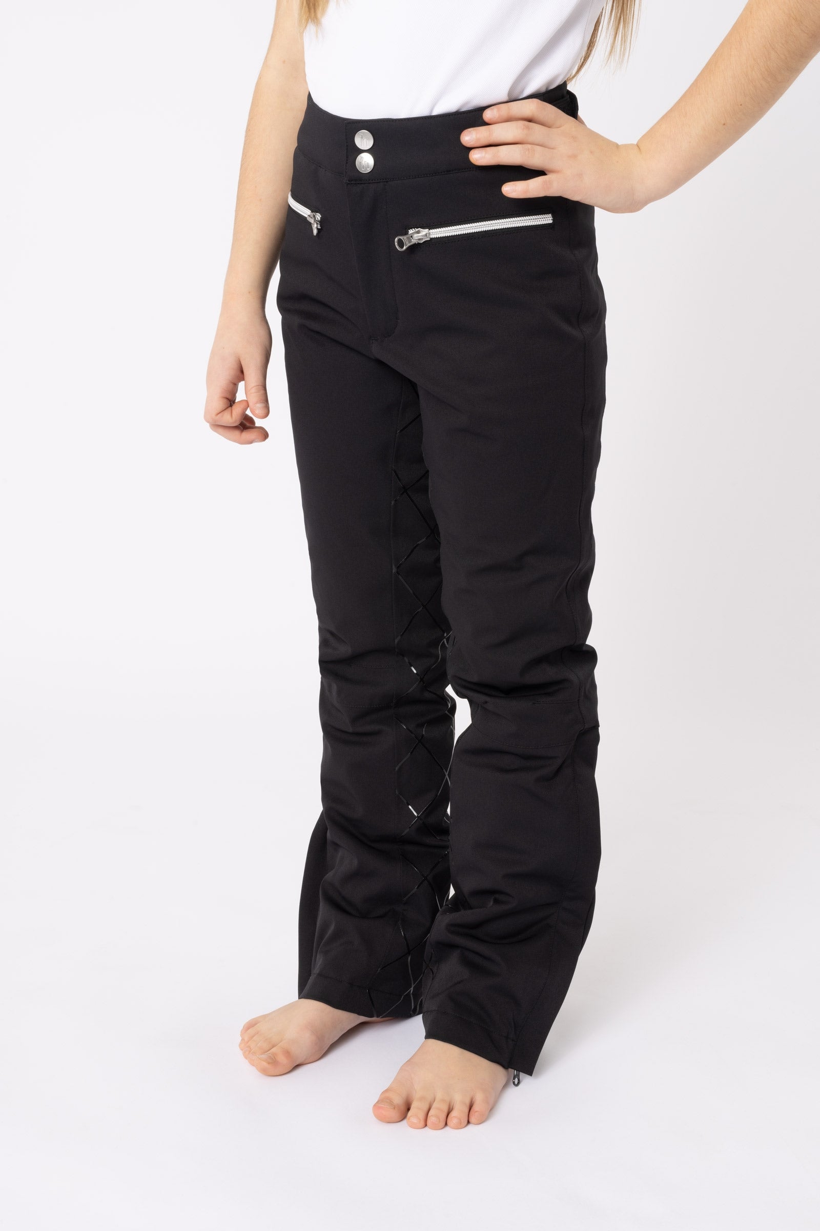Horze Adeline Kids Silicone Padded Breeches Kids Apparel