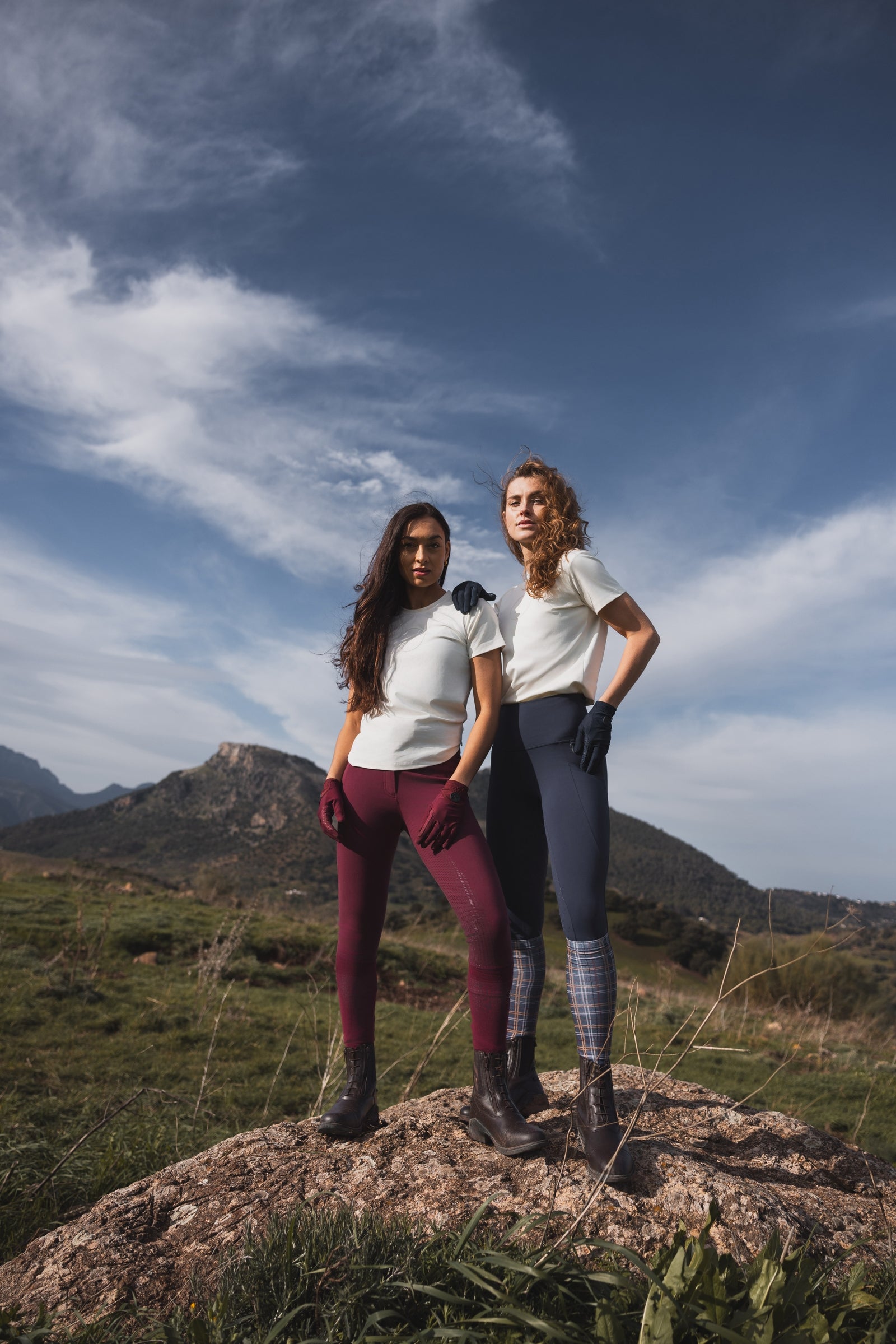 Horze Gillian Women's Full Seat Compression Tights Womens Breeches