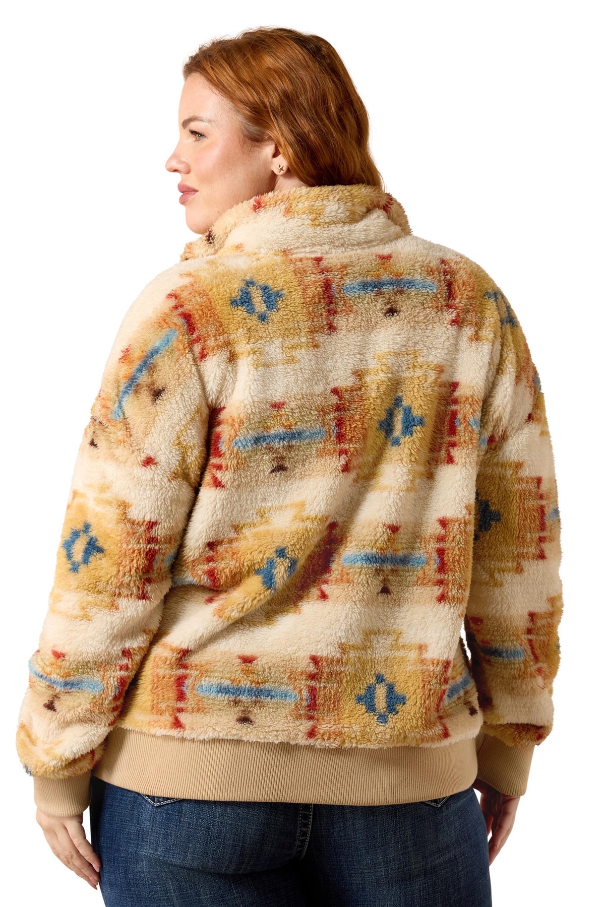 Ariat Berber Snap Women's Sweater With 1/2 Placket Women’s Riding Clothing