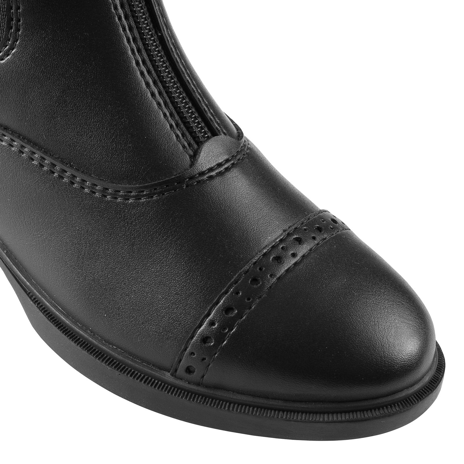 Horze Wexford Kids Front-Zip Jodhpur Boots Riding Boots & Riding Shoes