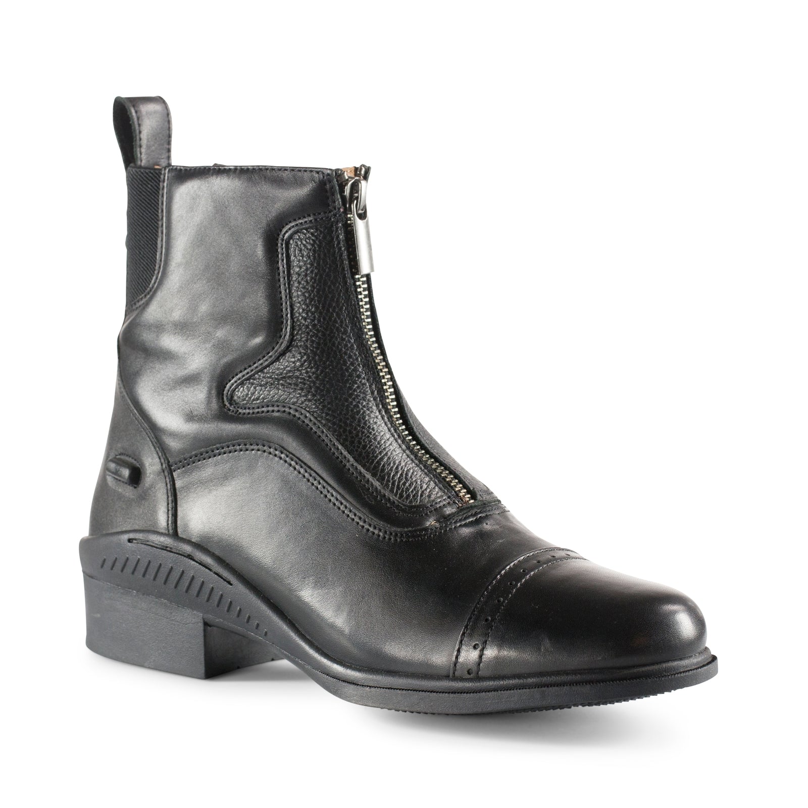 Horze Suffolk Front-Zip Jodhpur Boots Riding Boots & Riding Shoes