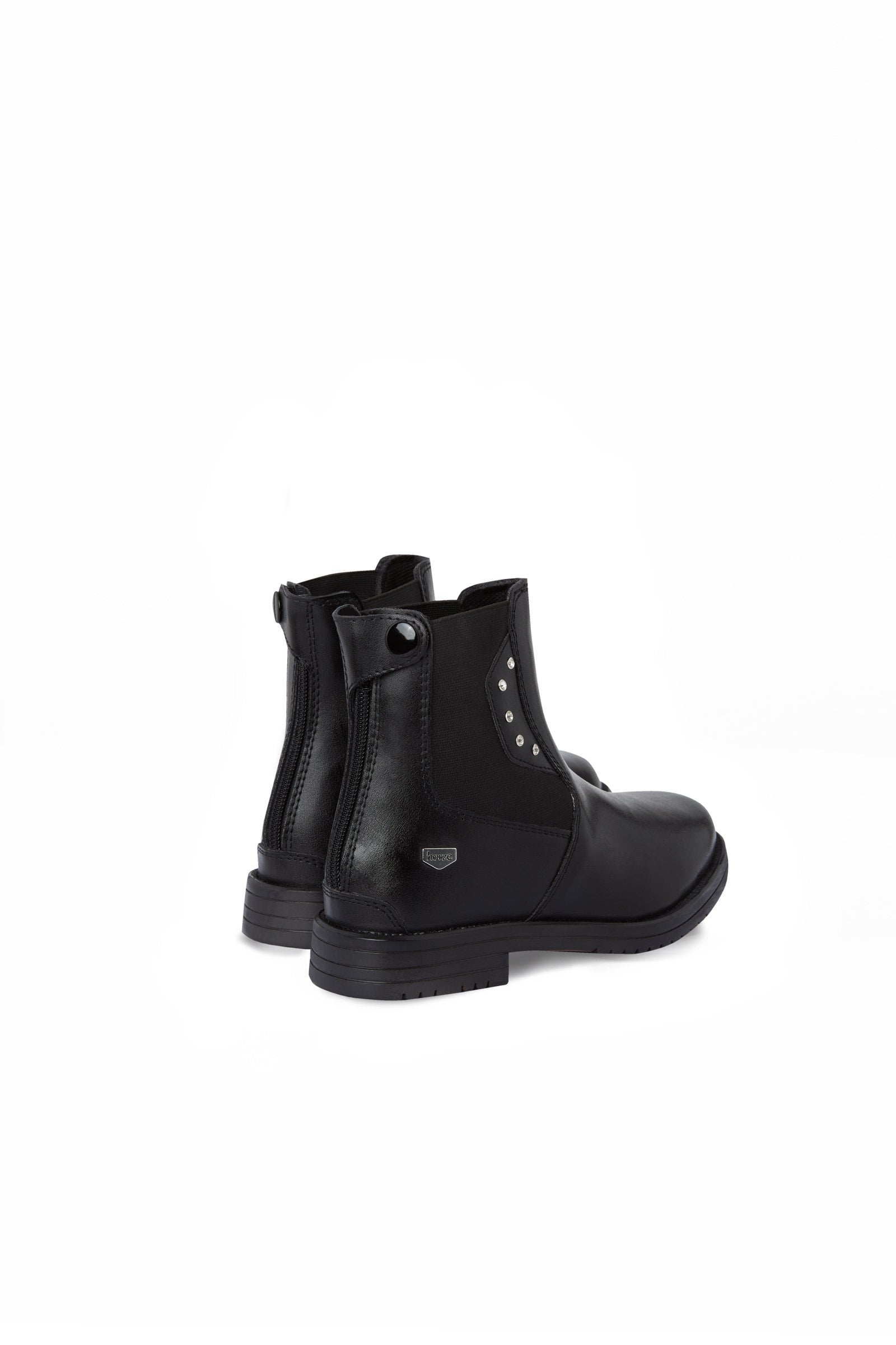 Horze Portland Kids' Jodhpur Boots with Crystals Riding Boots & Riding Shoes