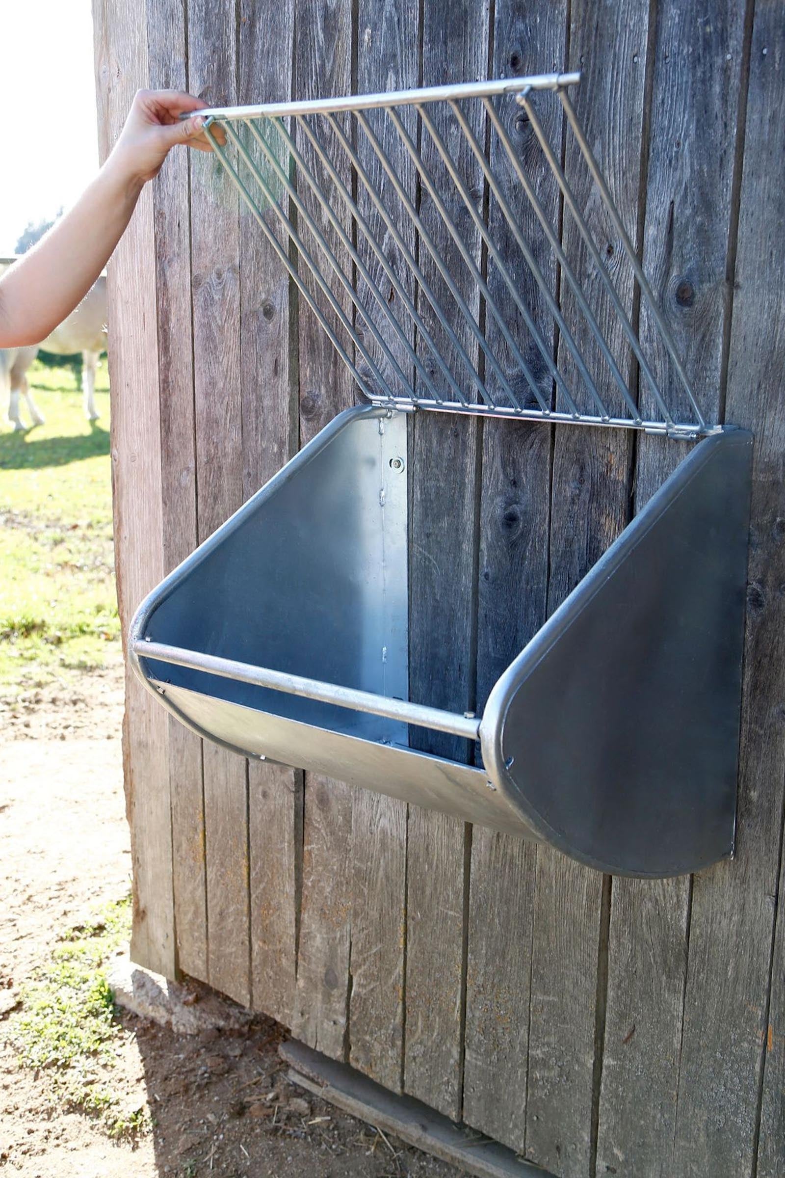 Kerbl Hay Rack With Feed-saving Bars Horse Feeders & Waterers