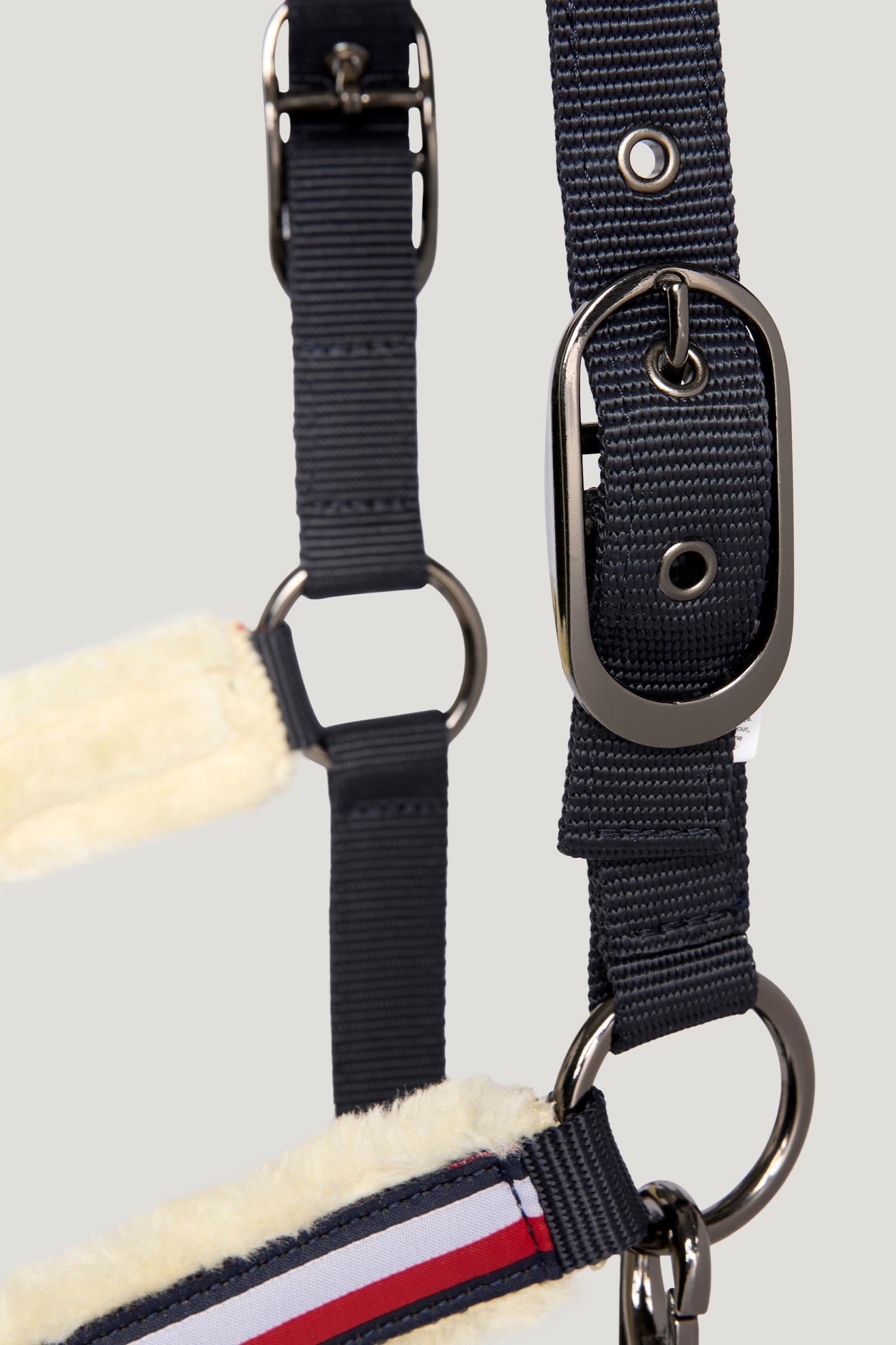 Tommy Hilfiger Equestrian Yale Set Faux Fur Halter Rope Halters & Leads