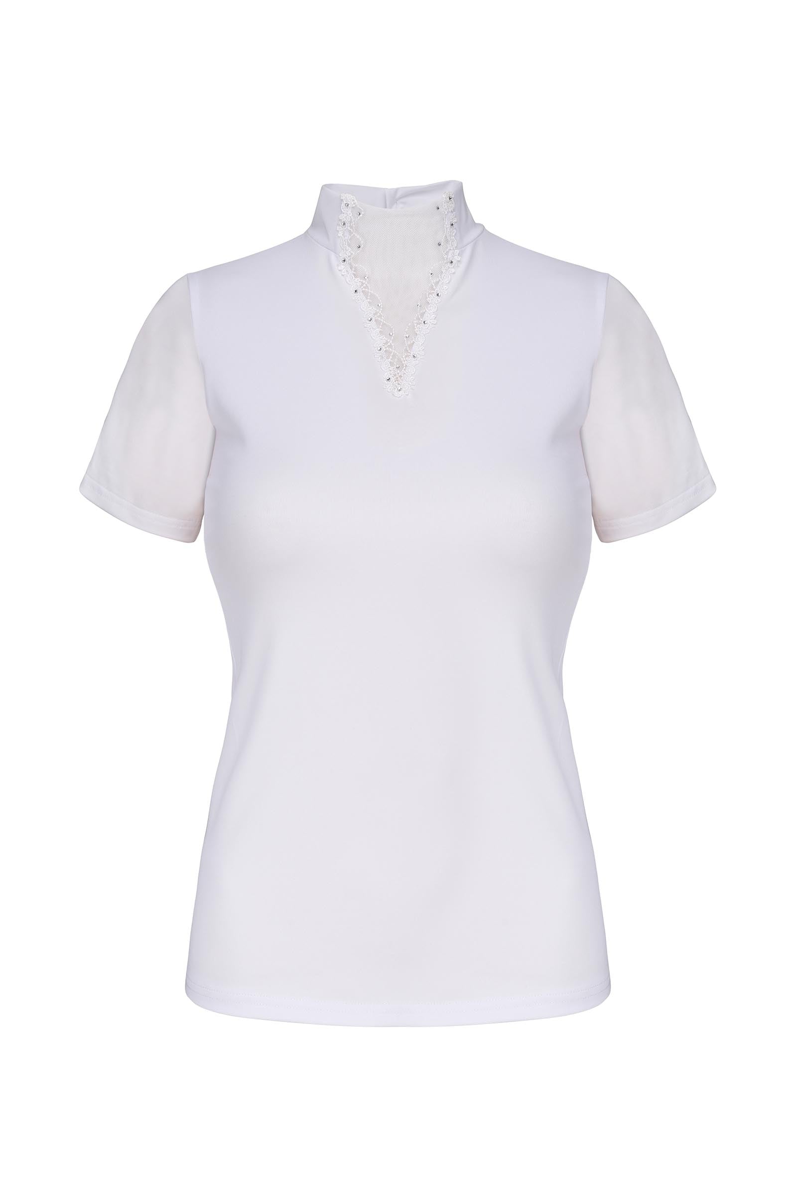 Cavalliera Riding Show Shirt Aura, Women's Short Sleeve Women’s Riding Clothing