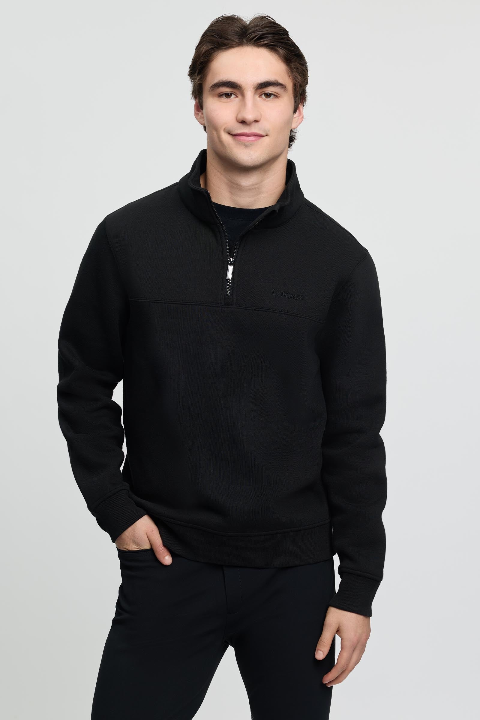 LeMieux Men´s Quarter Neck Sweatshirt Mens Riding Clothing