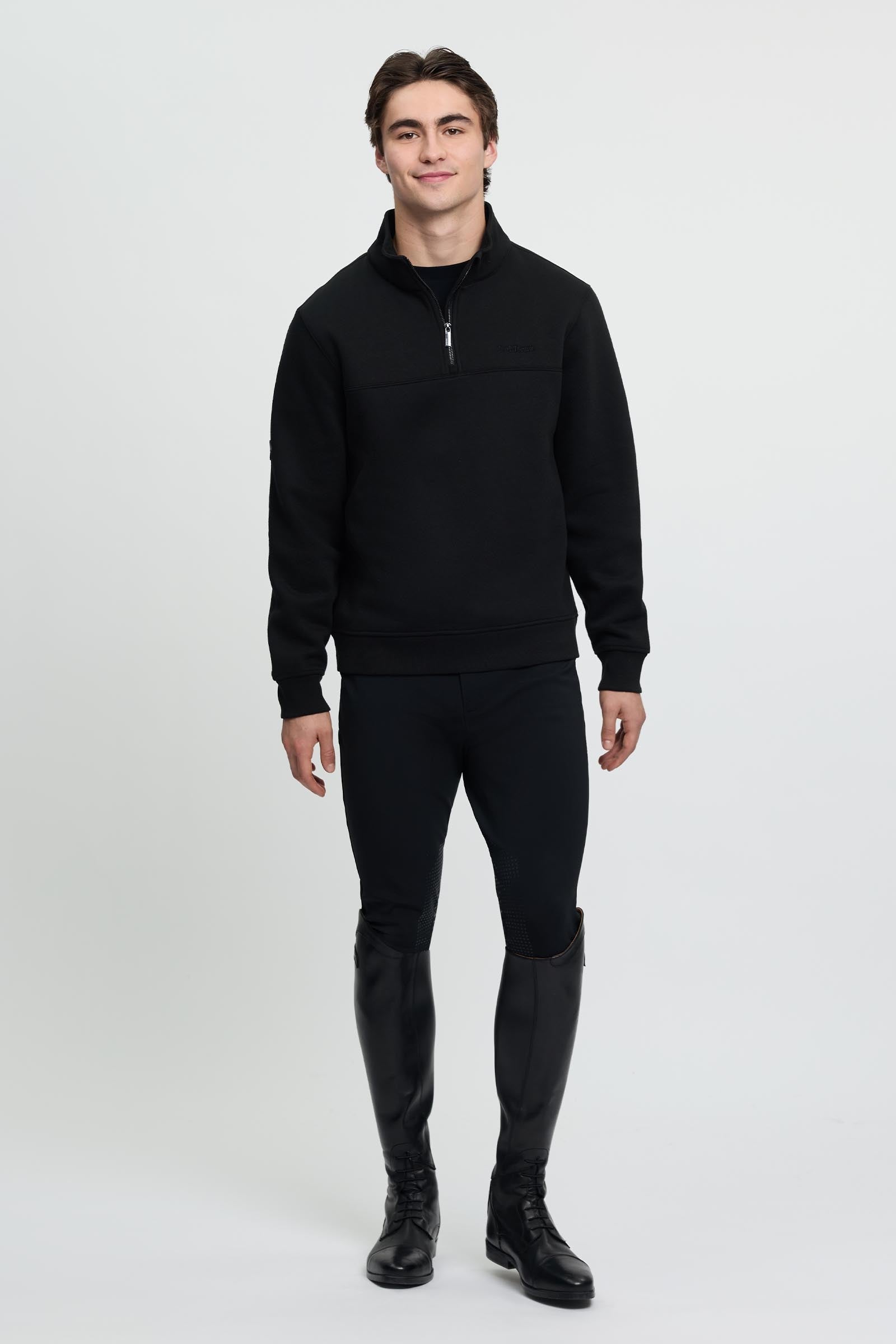 LeMieux Men´s Quarter Neck Sweatshirt Mens Riding Clothing