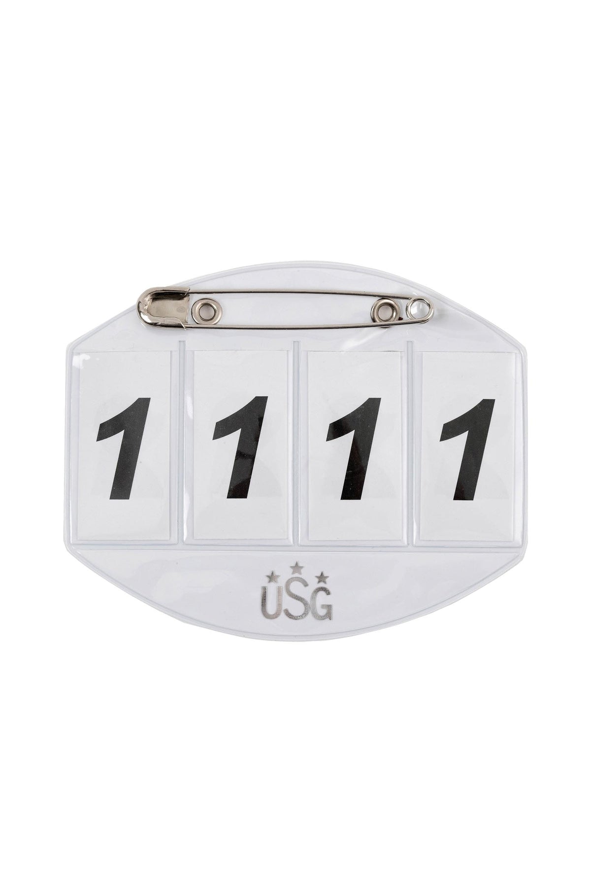 USG 4-Digit Horse Starting Number With Safety pin Women’s Riding Clothing