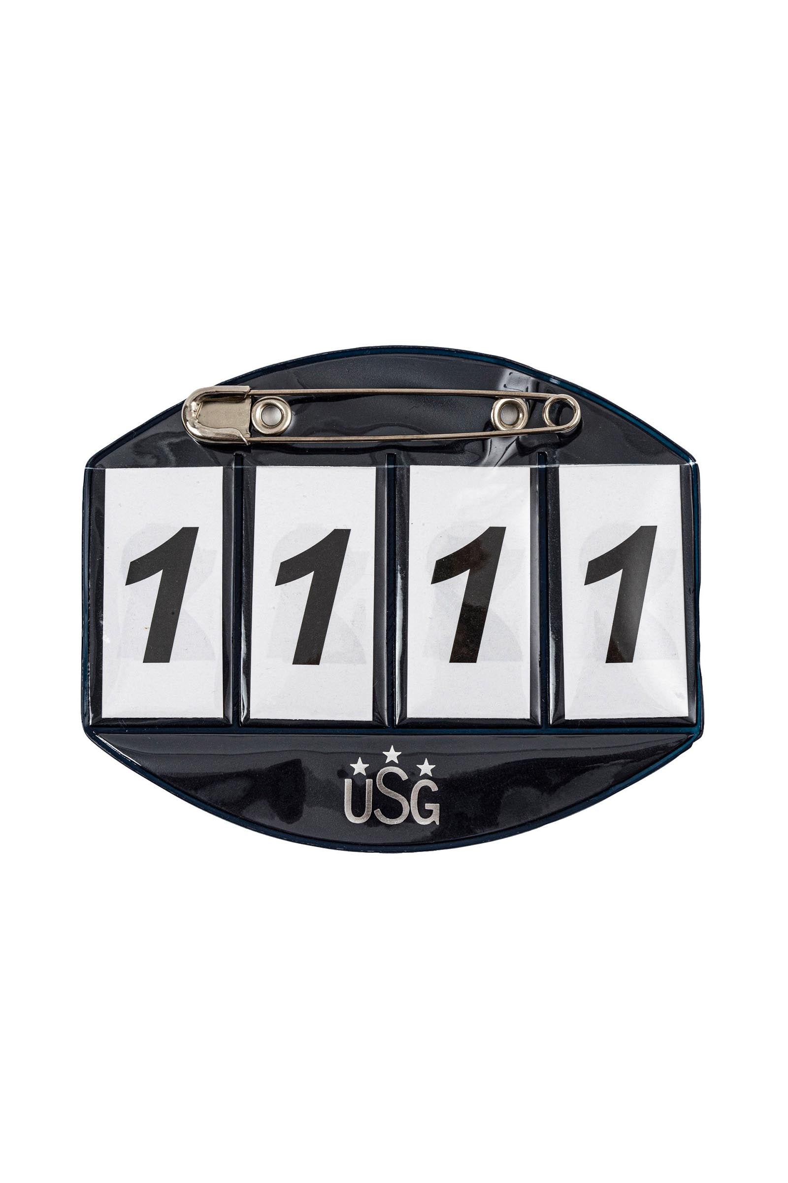 USG 4-Digit Horse Starting Number With Safety pin Women’s Riding Clothing