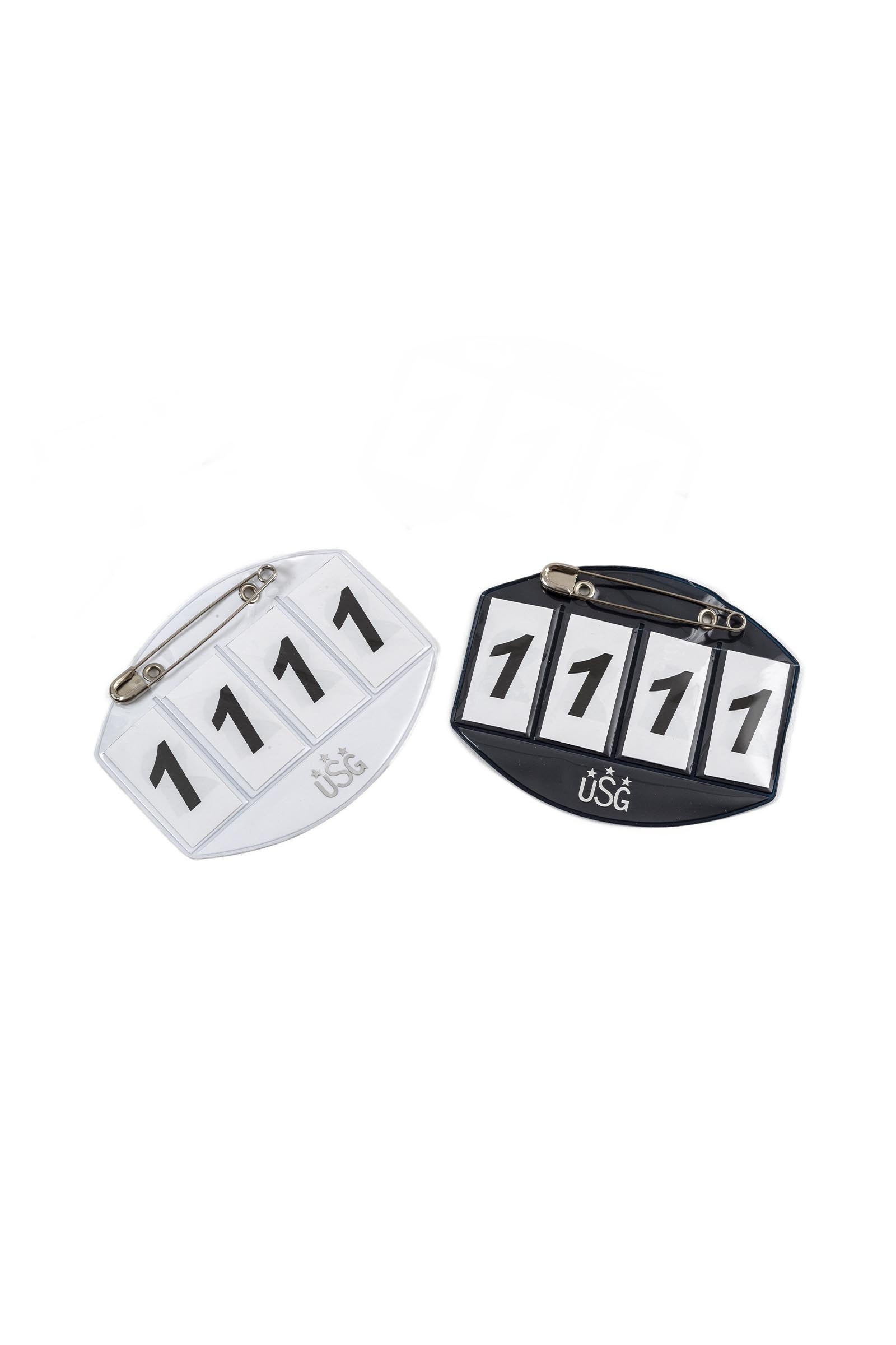 USG 4-Digit Horse Starting Number With Safety pin Women’s Riding Clothing