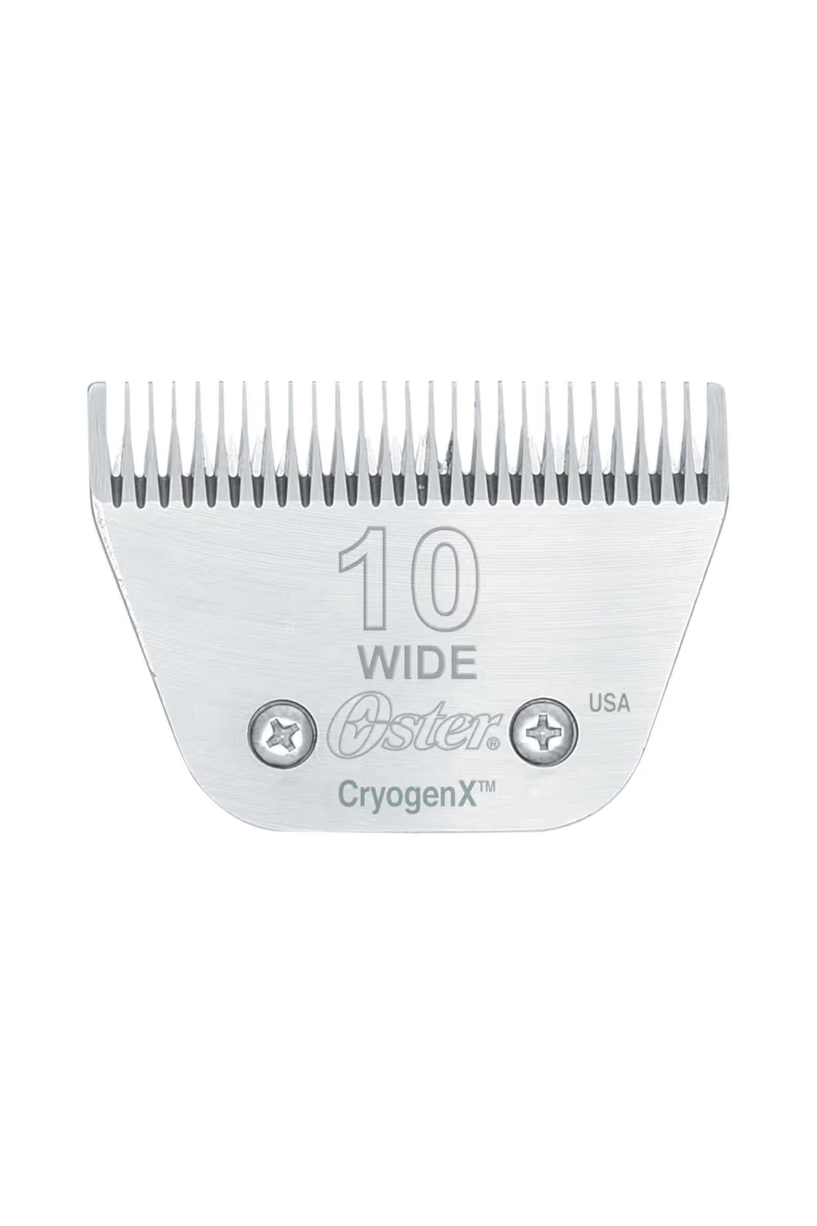 Oster Blade Set Cryogen-X (Clipping Blades Cutter Head No. 10W, L: 2,4 mm) Horse Clipping & Trimming Tools