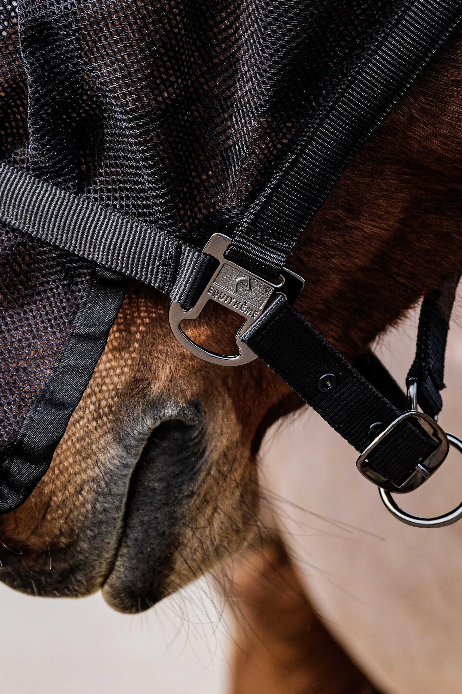 EQUITHÈME Halter + Mask Antifly Protection for Horses