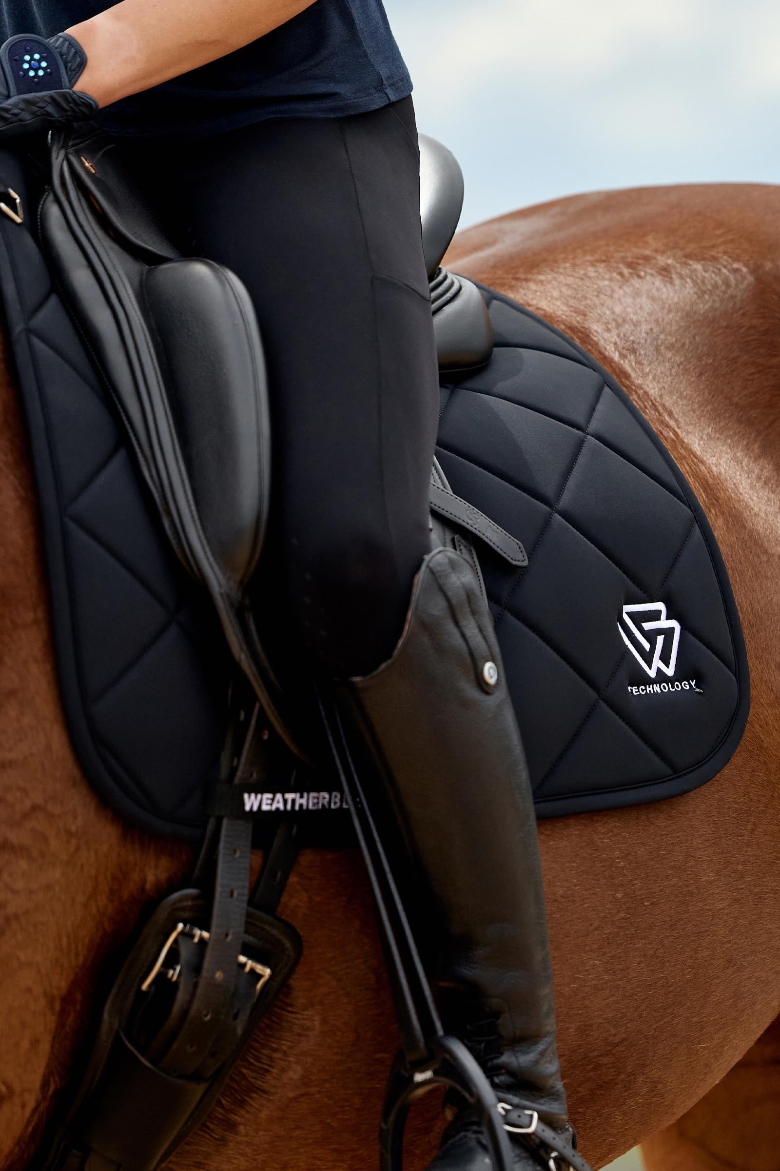 Weatherbeeta Softshell Pro 3D Air-Tec Dressage Saddle Pad Saddle Pads