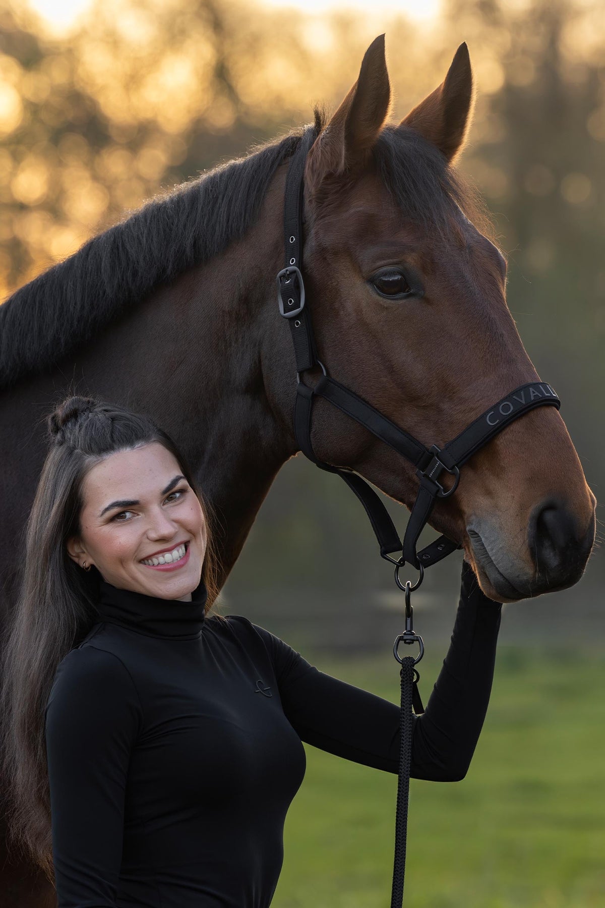 Covalliero FW26 Womens Active Turtleneck Shirt Women’s Riding Clothing