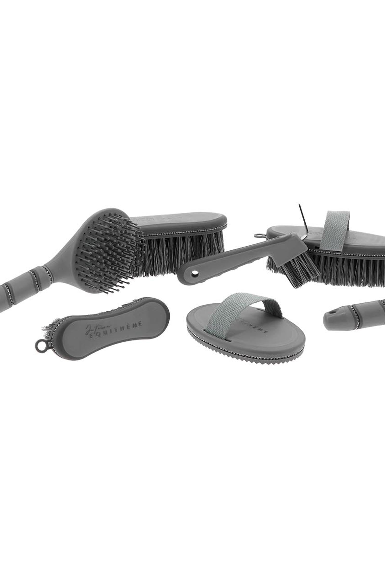 EQUITHÈME Strass Je t'aime Face Brush Horse Grooming Tools