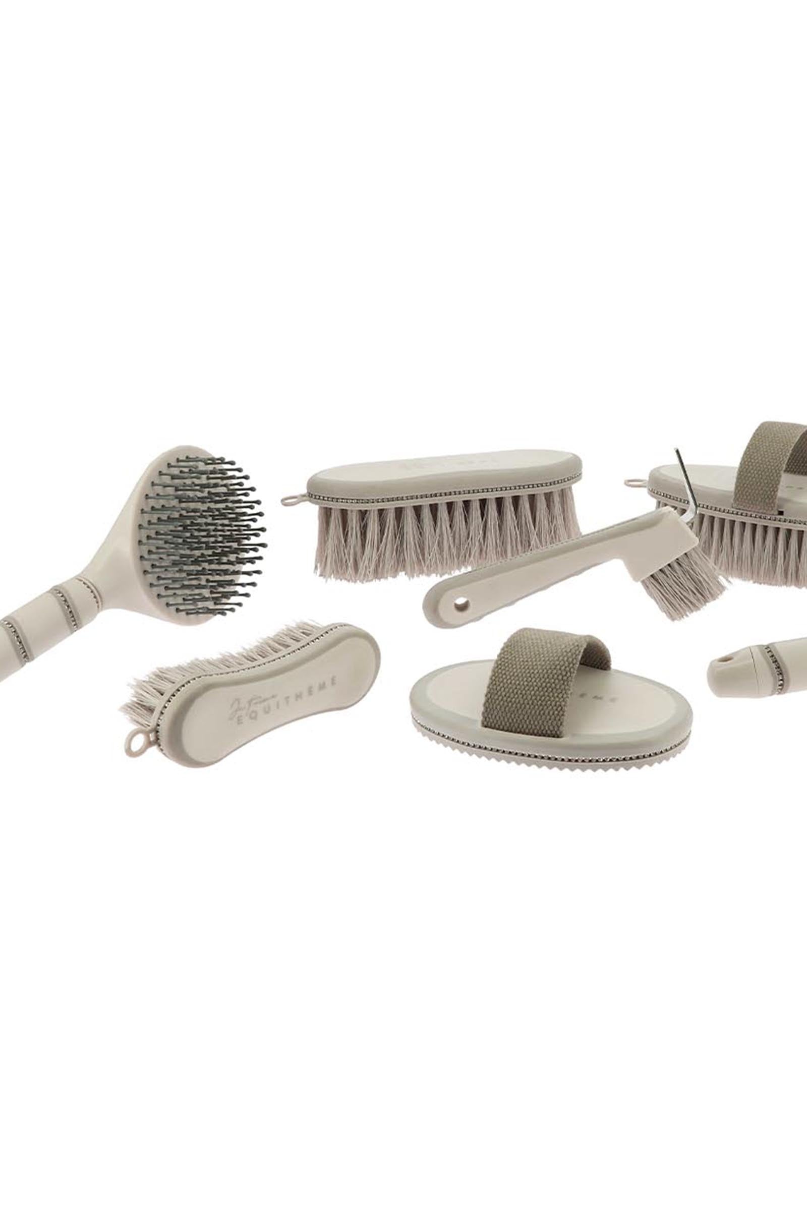 EQUITHÈME Strass Je t'aime Face Brush Horse Grooming Tools