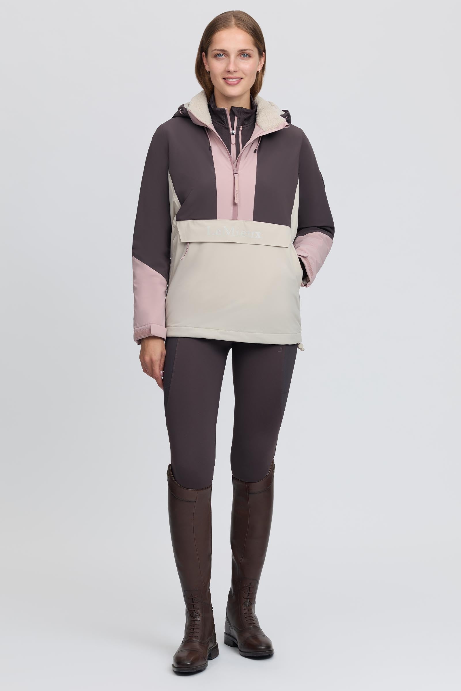 LeMieux Phoebe Women´s Half Zip Waterproof Anorak Women’s Riding Clothing