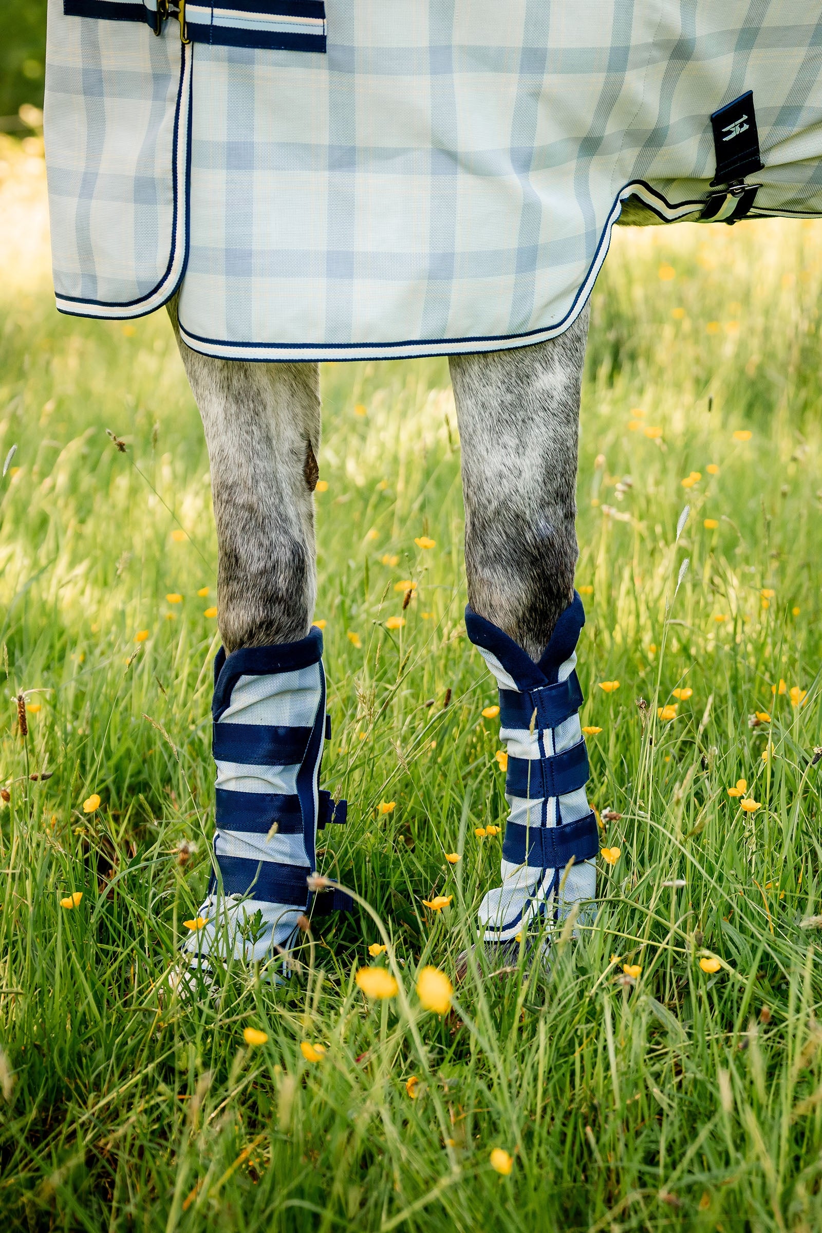 Horseware Newmarket Fly Boots - set of 2 Antifly Protection for Horses