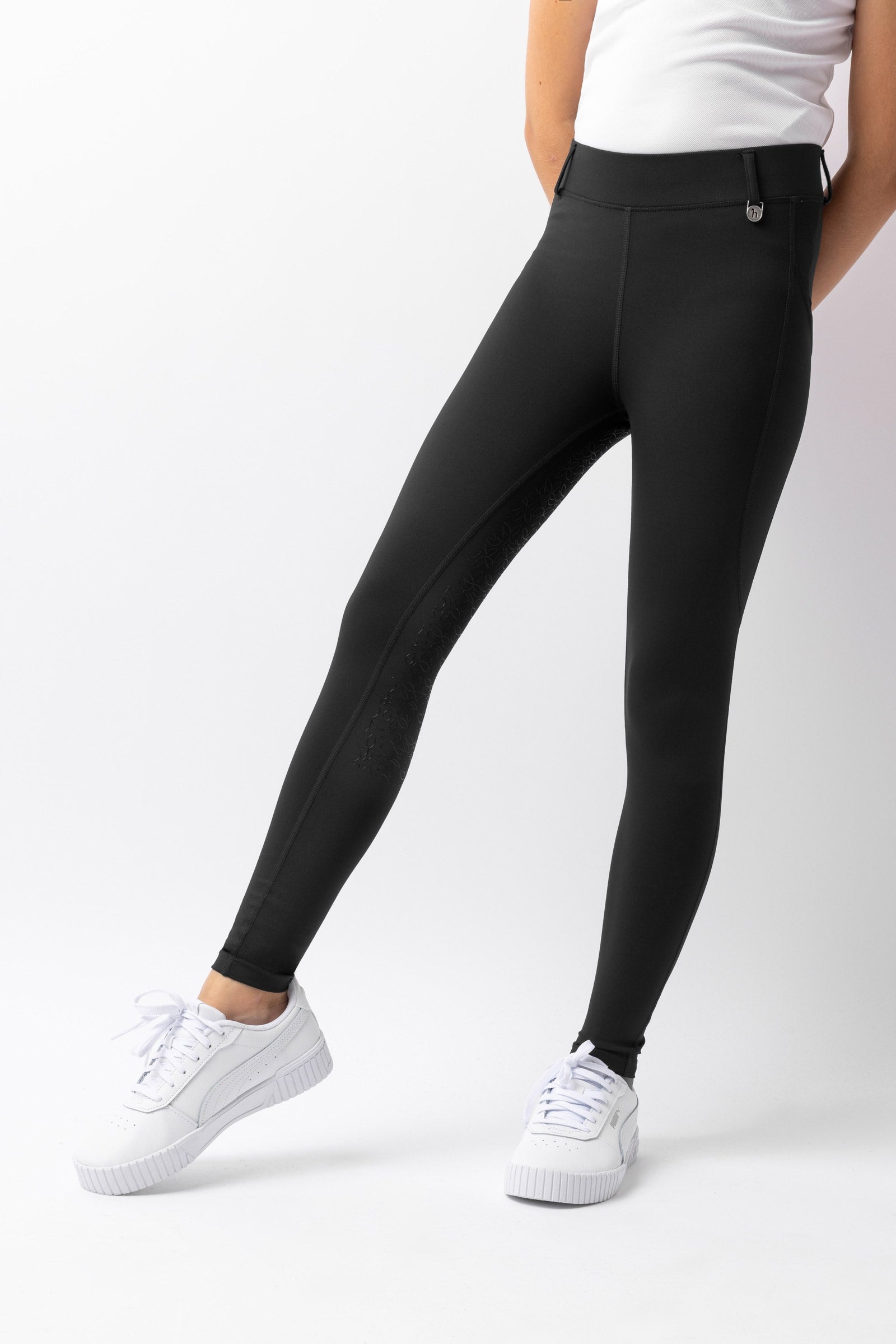 Horze Dea Kids´ Riding Tights With Full Grip Kids Apparel