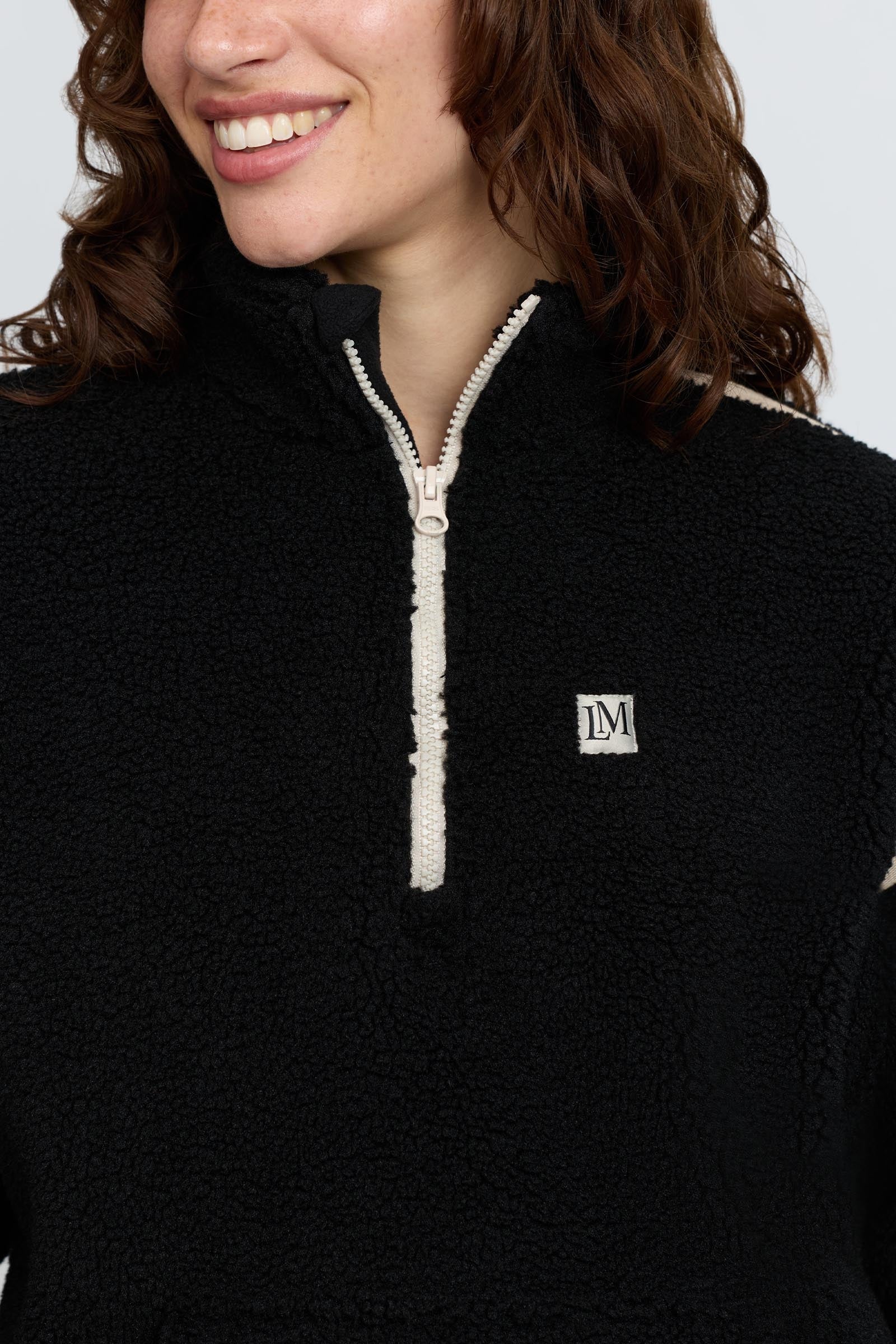 LeMieux Avery Women ´s Teddy Quarter Zip Fleece Sweater Women’s Riding Clothing