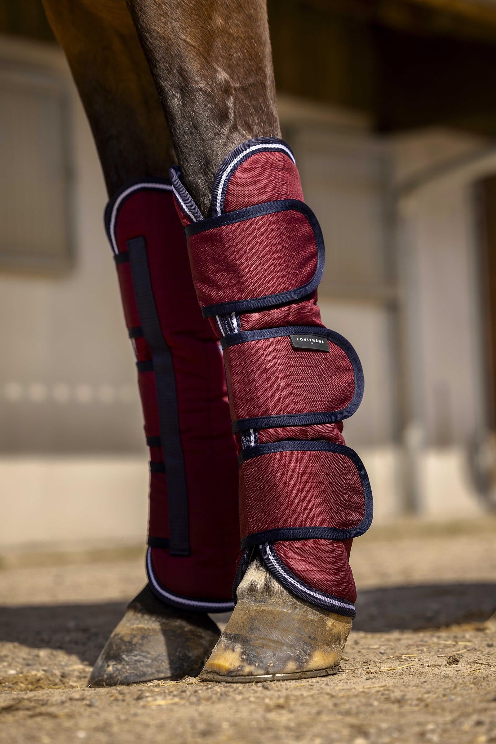 EQUITHÈME TYREX Aisance 1200D Transport Boots Leg & Hoof Protection