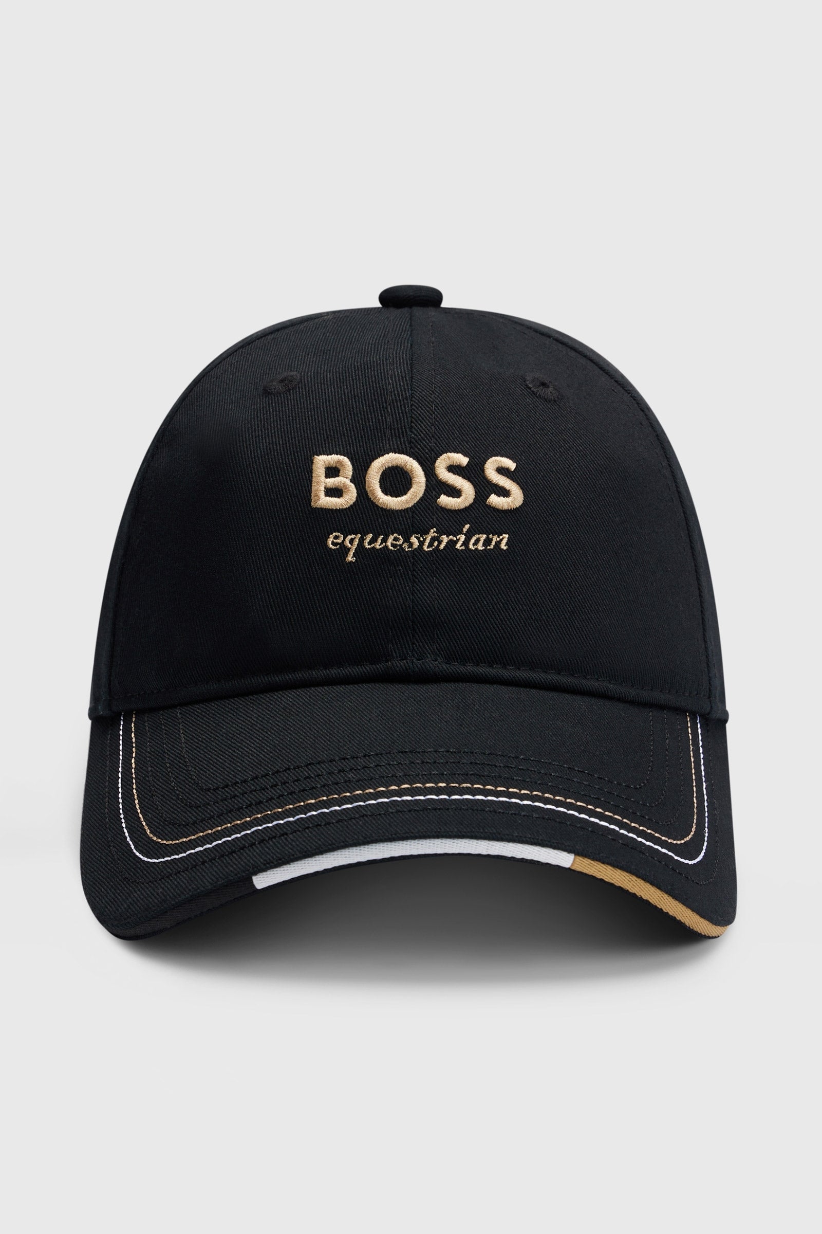 BOSS Equestrian Boss Cap Embroidery Accessories