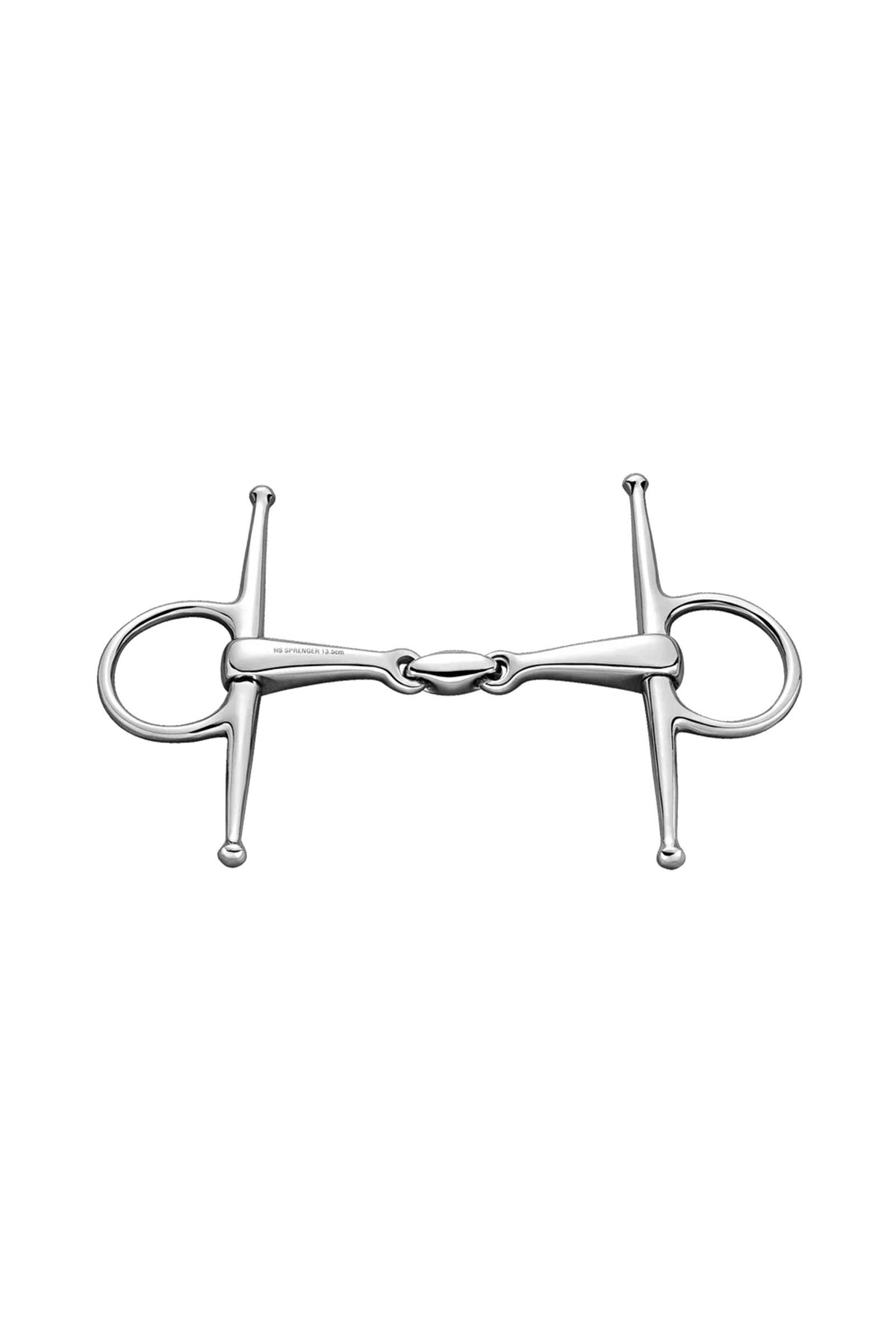 Sprenger Full Cheek Saffle Bit, Double Jt. 14mm, Stainless St. Horse Bits