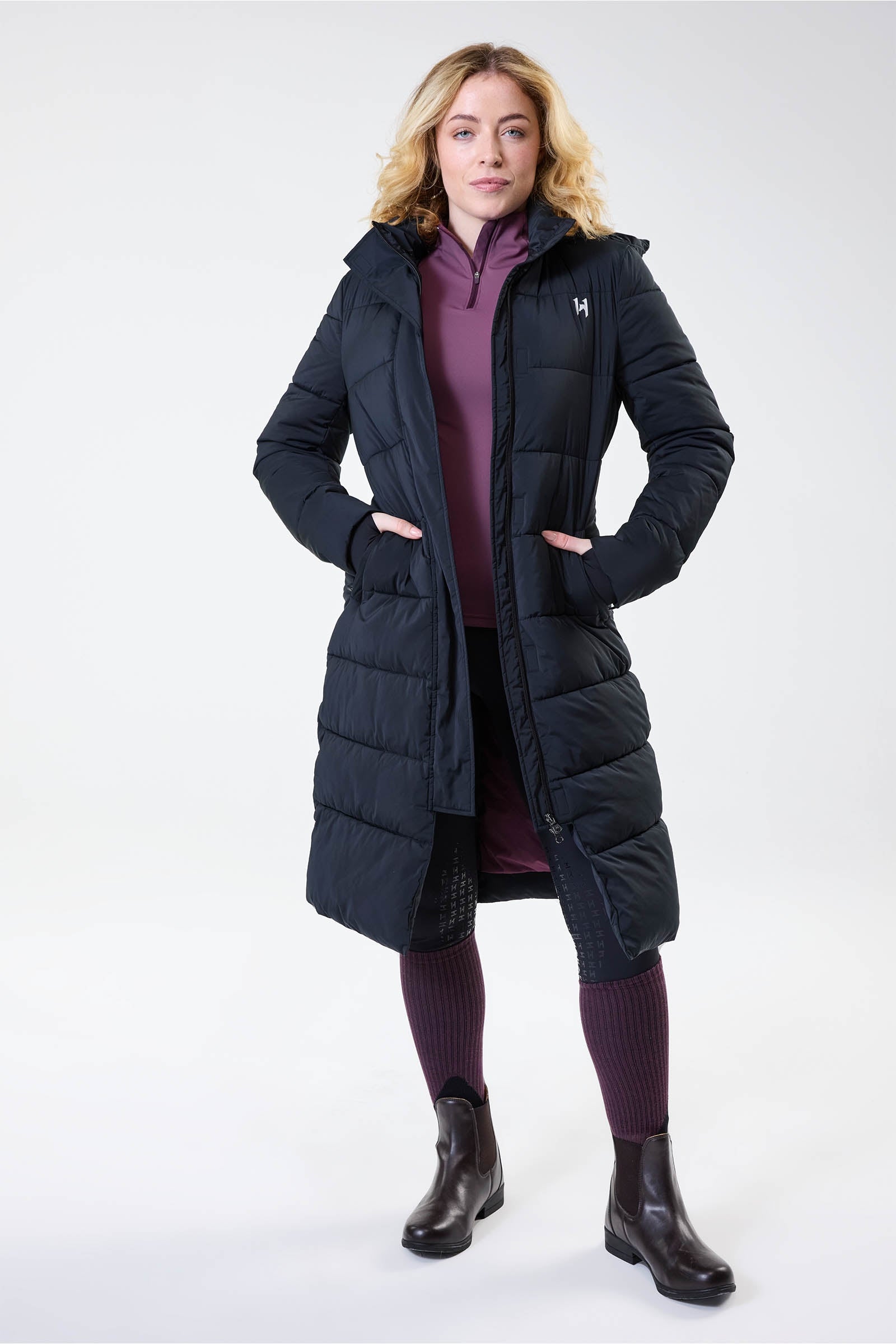 Horseware Verve Women´s Long Padded Coat Women’s Riding Clothing